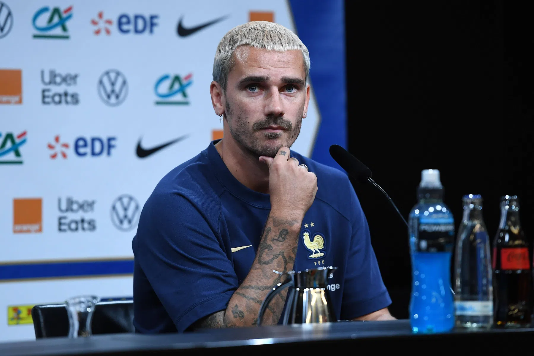Griezmann maakt zich geen zorgen om Duitsland en noemt zijn favoriete speler