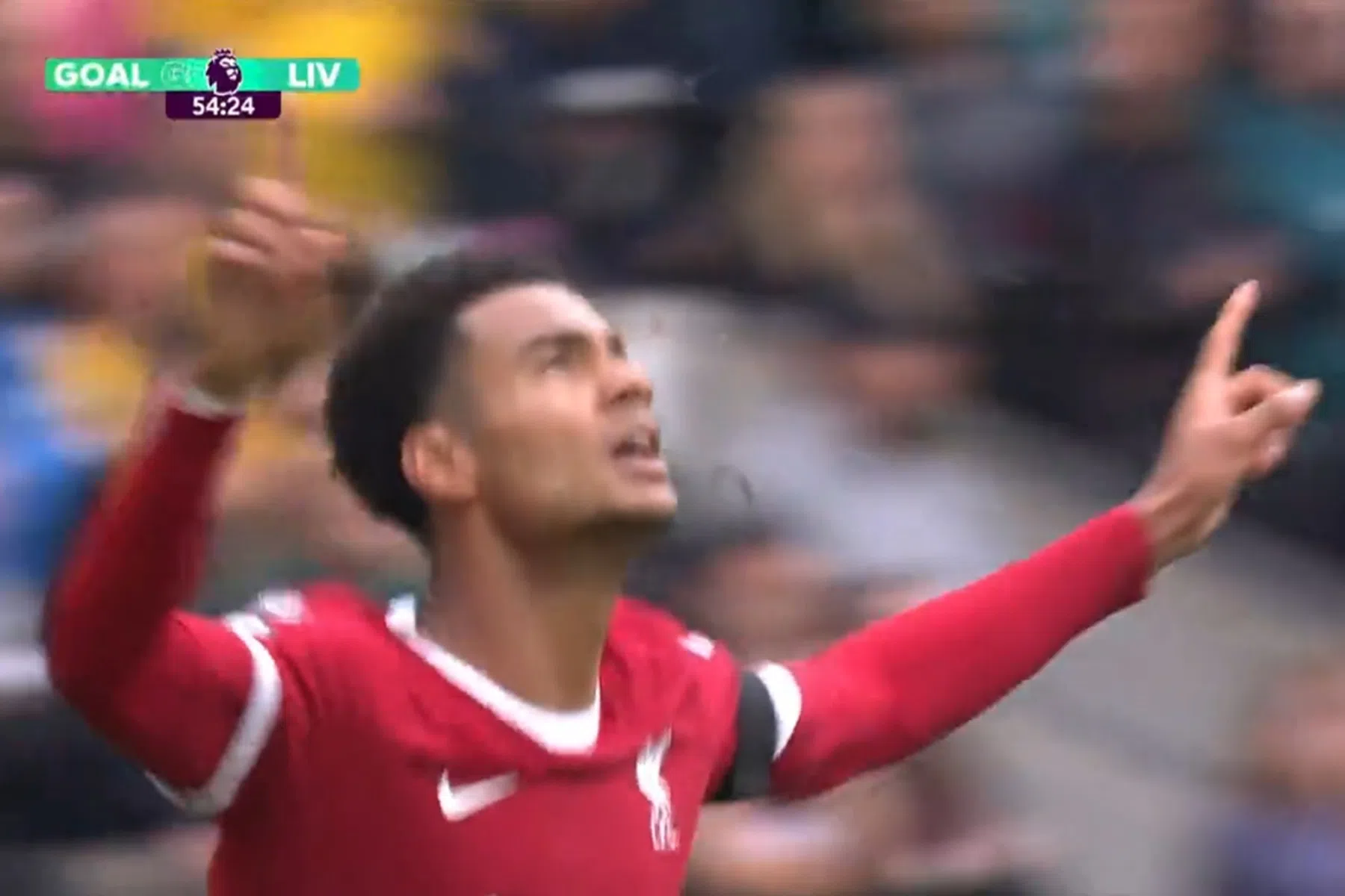 Gakpo heeft eerste Premier League-doelpunt van het seizoen te pakken