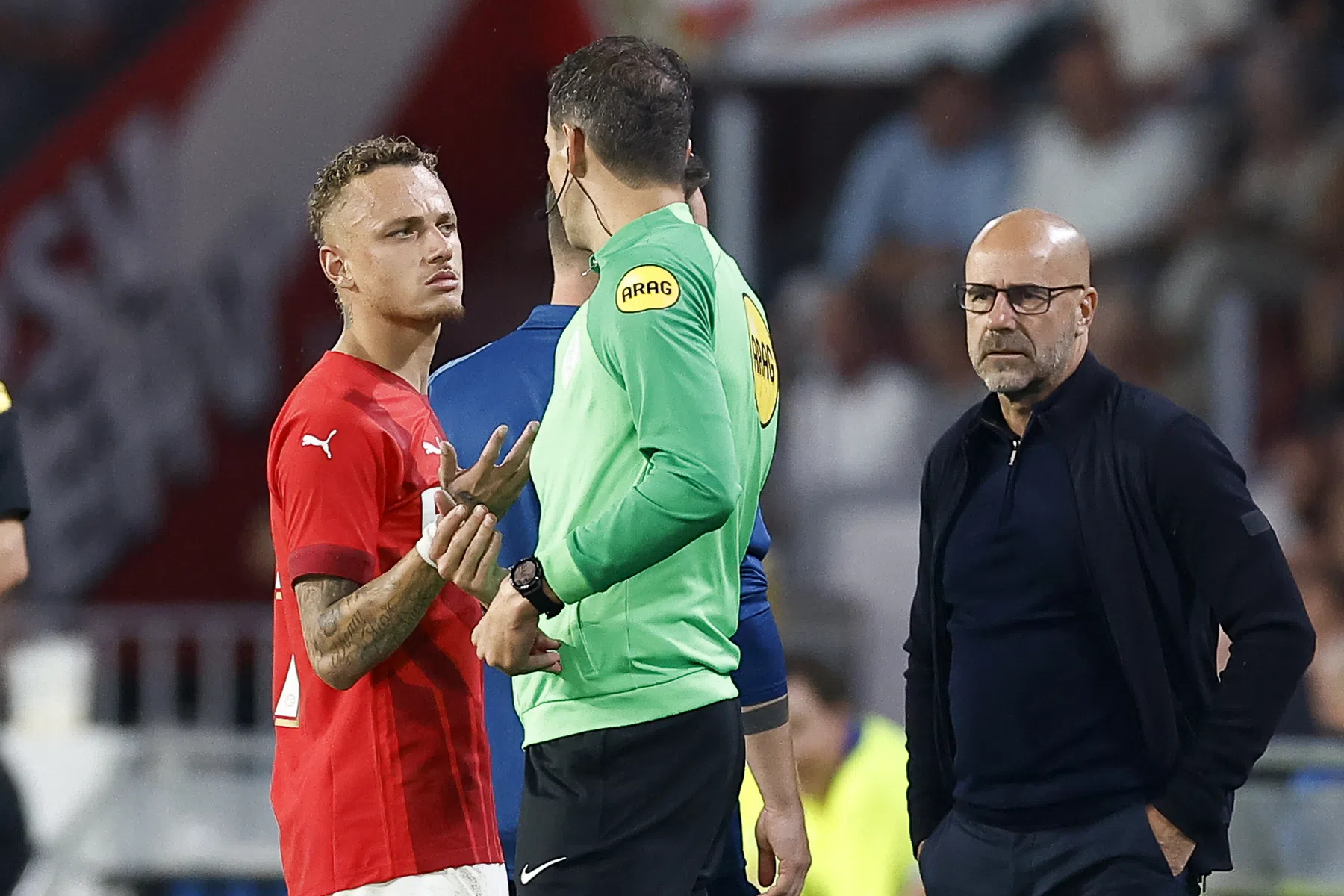 Bosz blij met wisselwens van Lang: 'Misschien begint hij te leren'