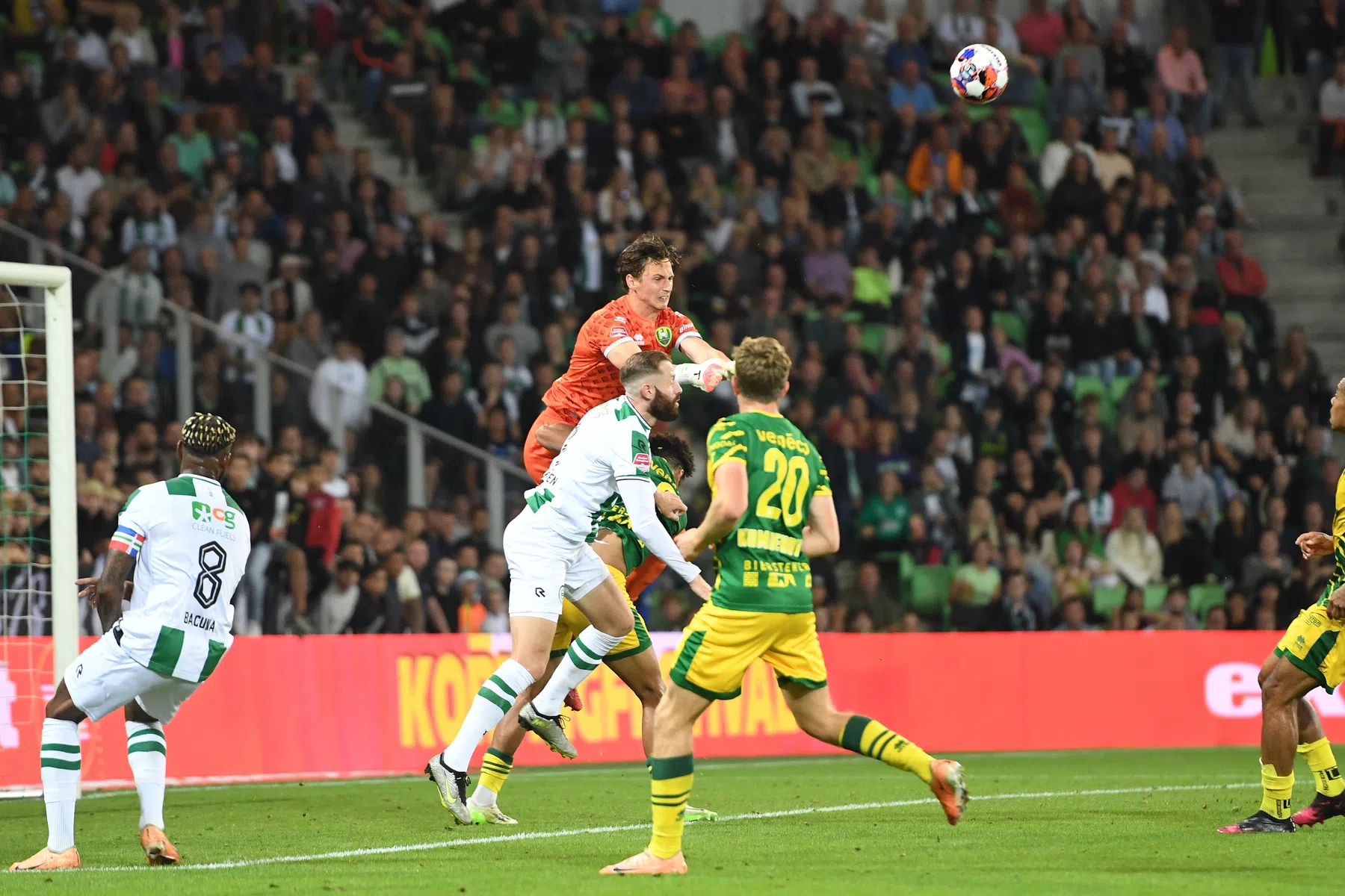 Flinke dreun voor ADO Den Haag-doelman Wentges