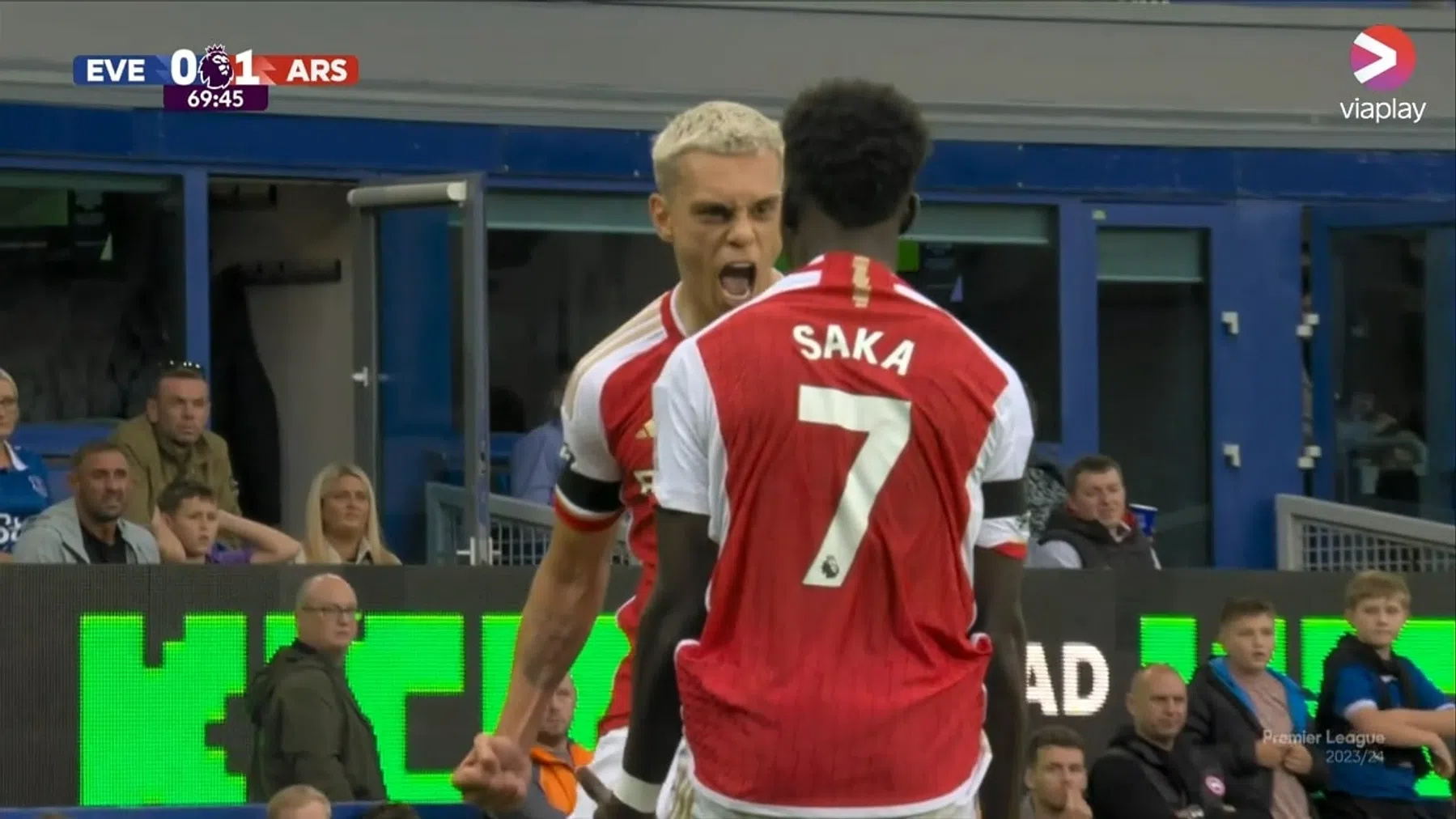 Arsenal wint voor het eerst sinds tijdperk-Wenger op Goodison Park