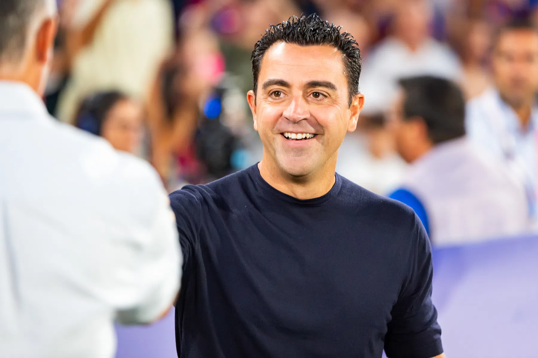 Xavi kijkt uit naar Champions League-weerzien met Van Bommel