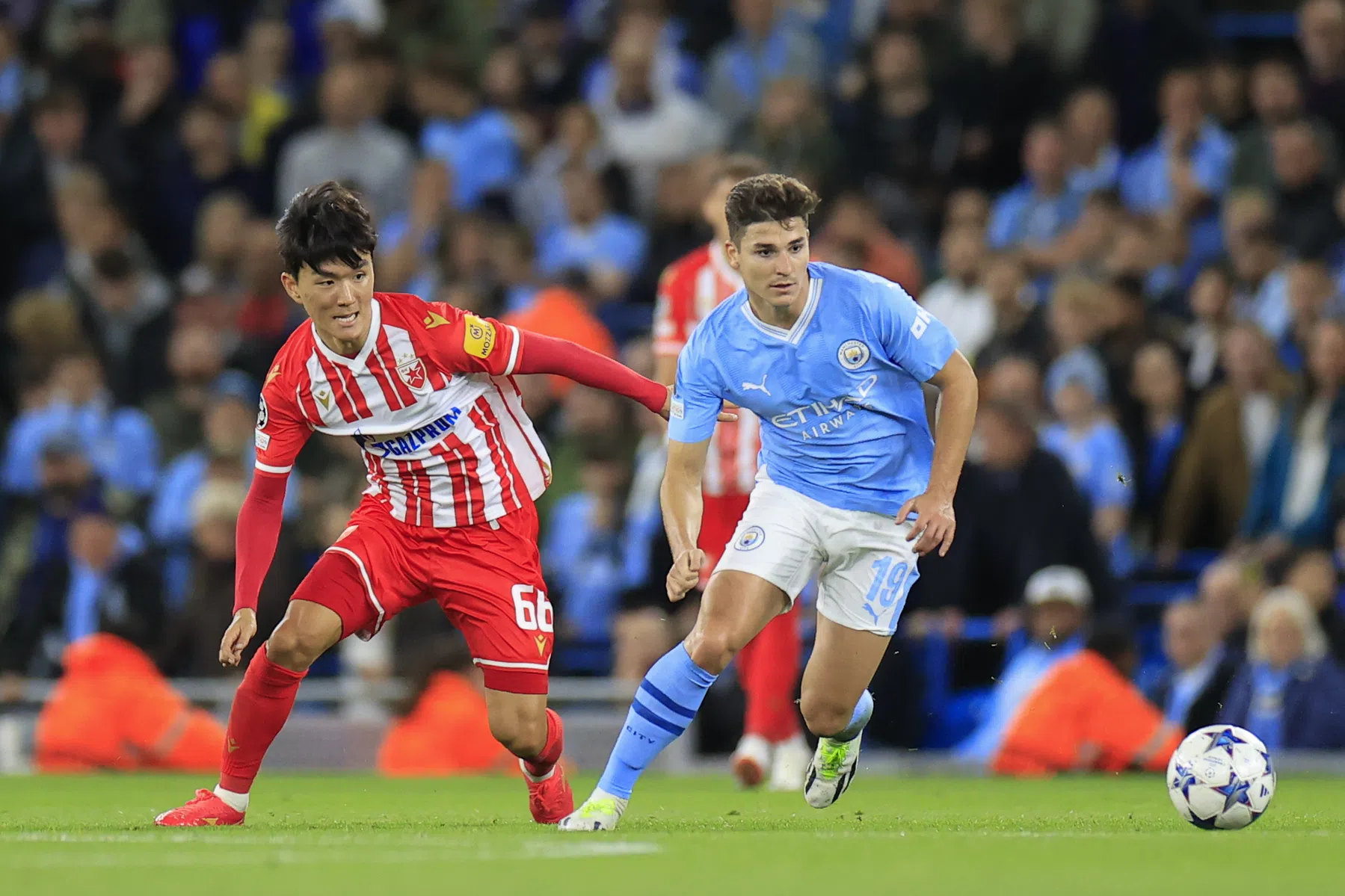Kansenverslindend Man City houdt Rode Ster een uur in leven