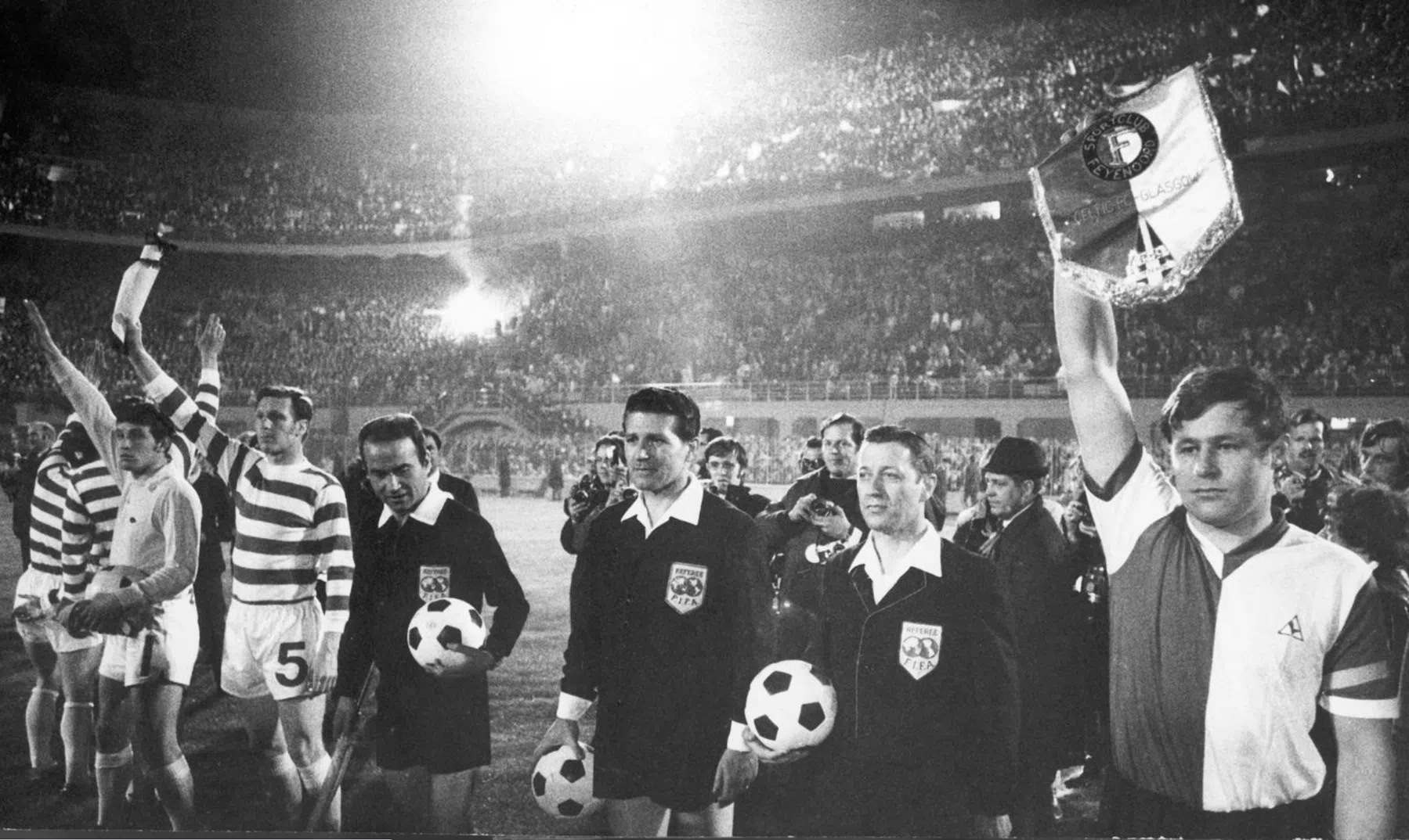 Toen Feyenoord en Celtic de dienst uitmaakten in Europa