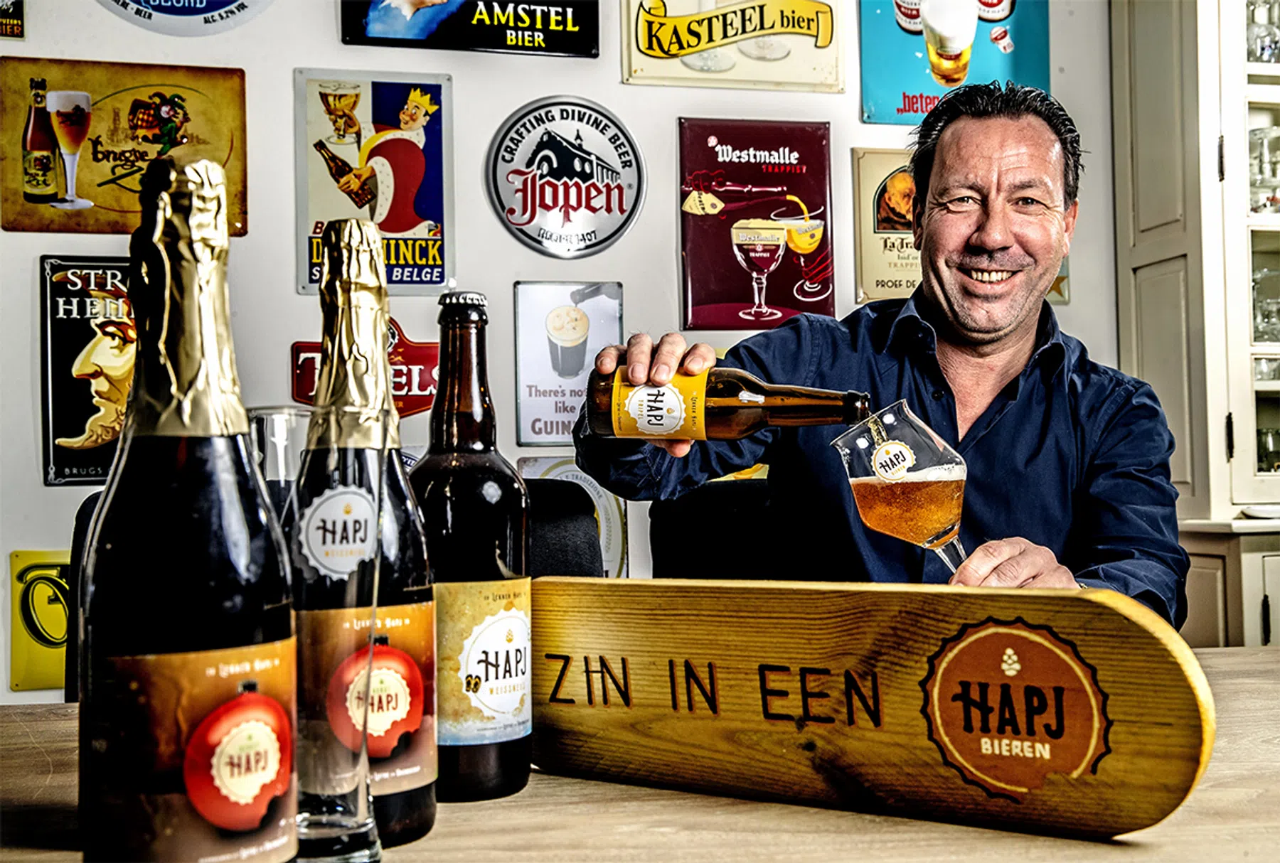 Toen NAC-trainer JP Van Gastel nog bier brouwde en rouwde om de breuk met Feyenoord