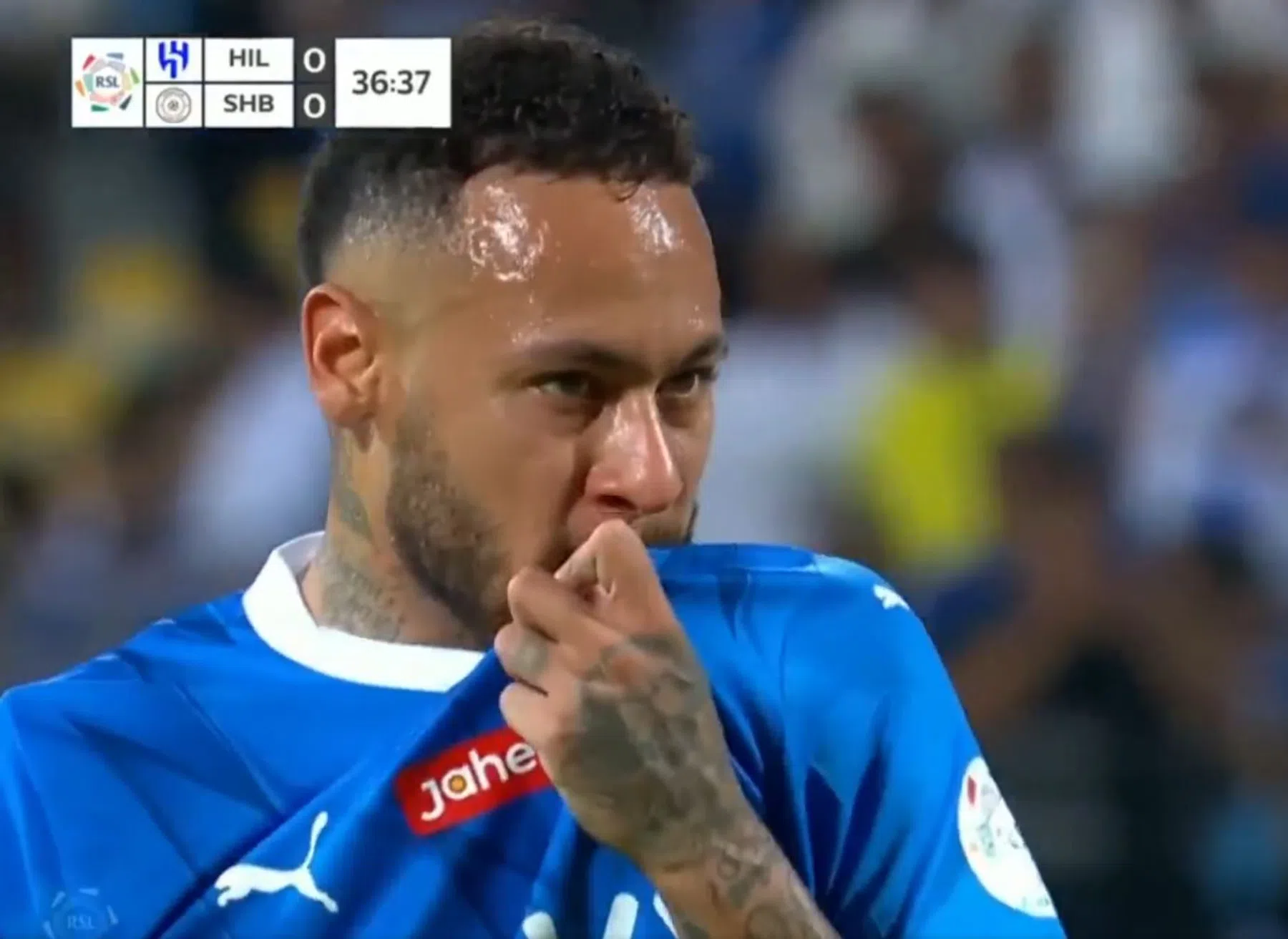 Neymar wacht na gemiste penalty nog op eerste doelpunt voor Al-Hilal