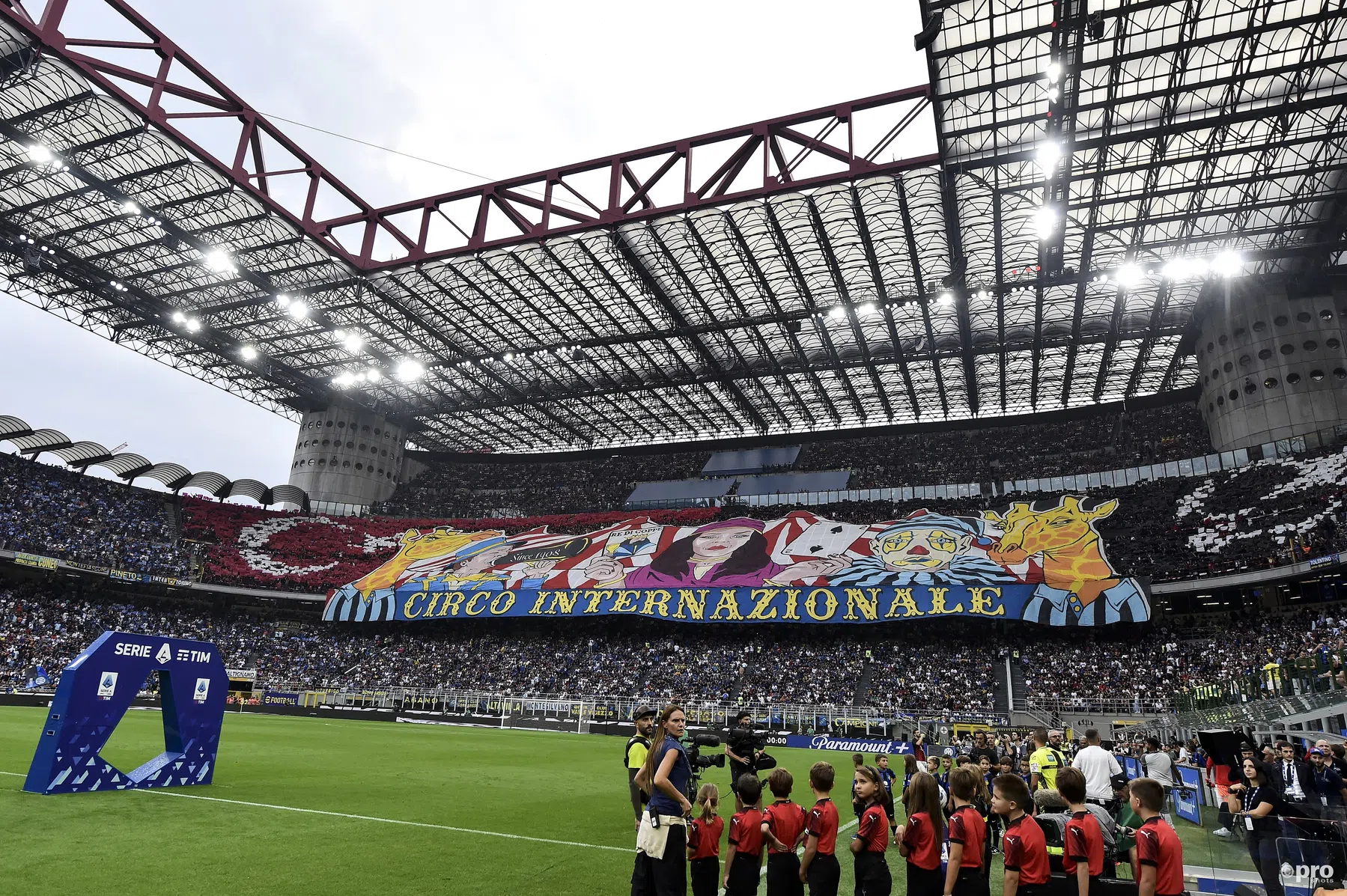 San Siro, machtige kathedraal van het Milanese voetbal