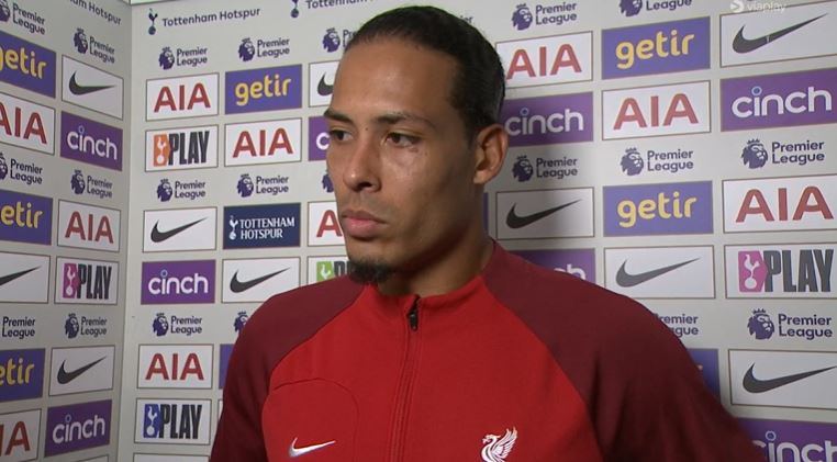 Van Dijk: 'Ik ga hier niet veel van zeggen, anders krijg ik weer problemen'
