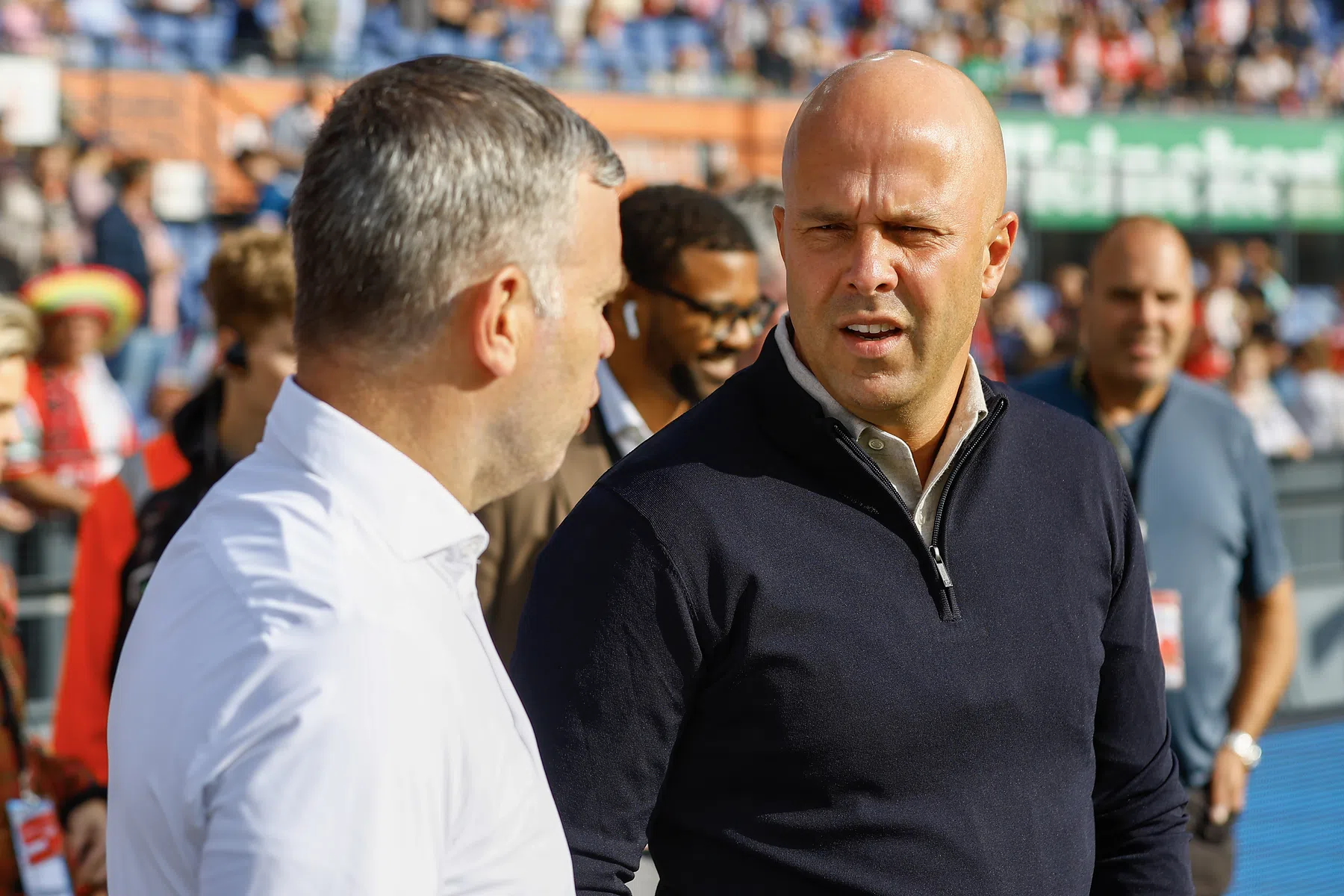 Slot: 'Niet vaak zo rustig op de bank gezeten als Feyenoord-trainer'