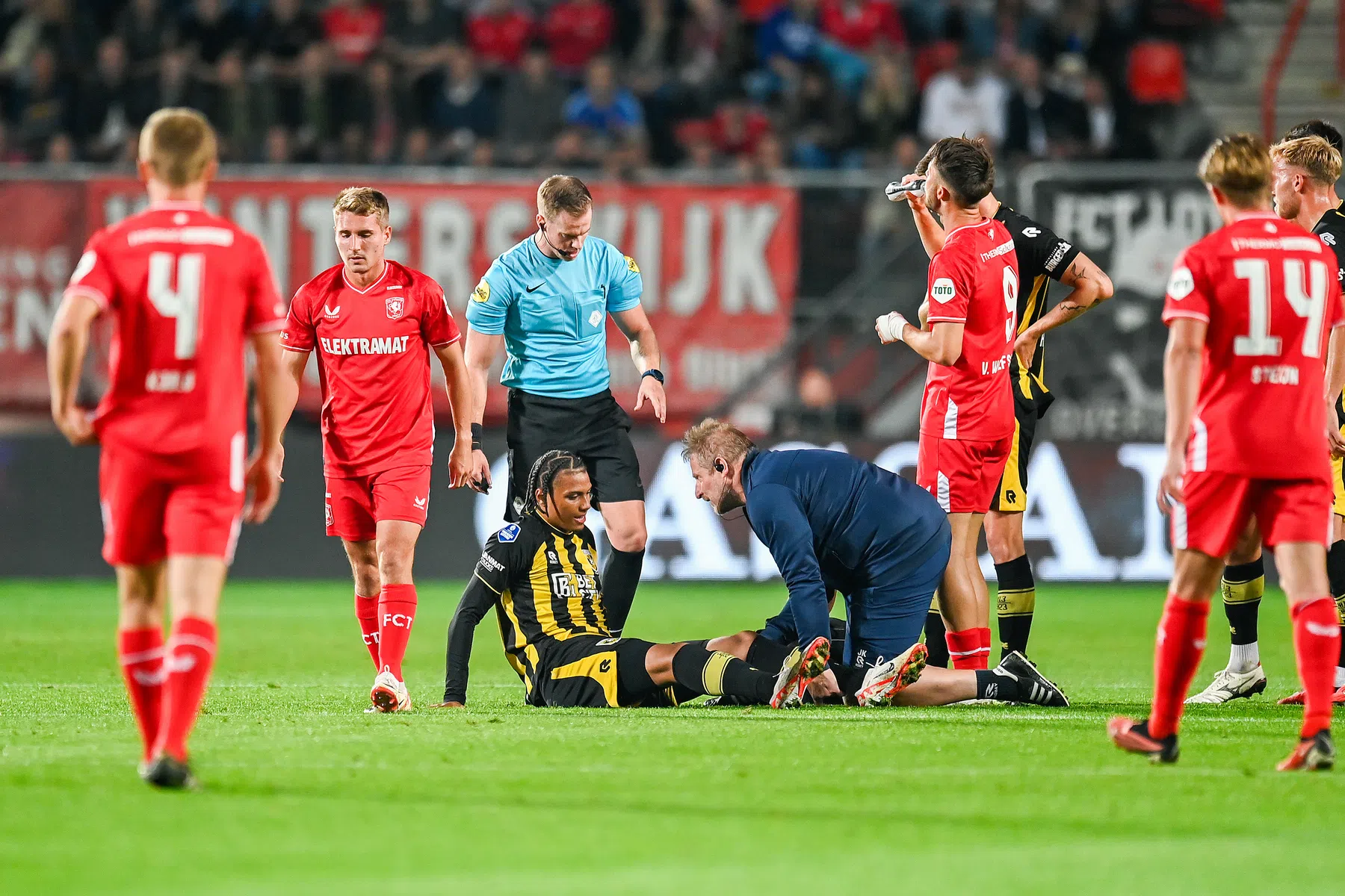 Vitesse moet alweer afscheid nemen van zwaar geblesseerde Fofana