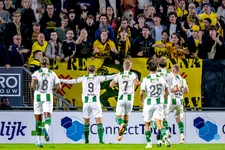 Thumbnail for article: Van Veen provoceert publiek na rake vrije trap: NAC-Groningen stilgelegd