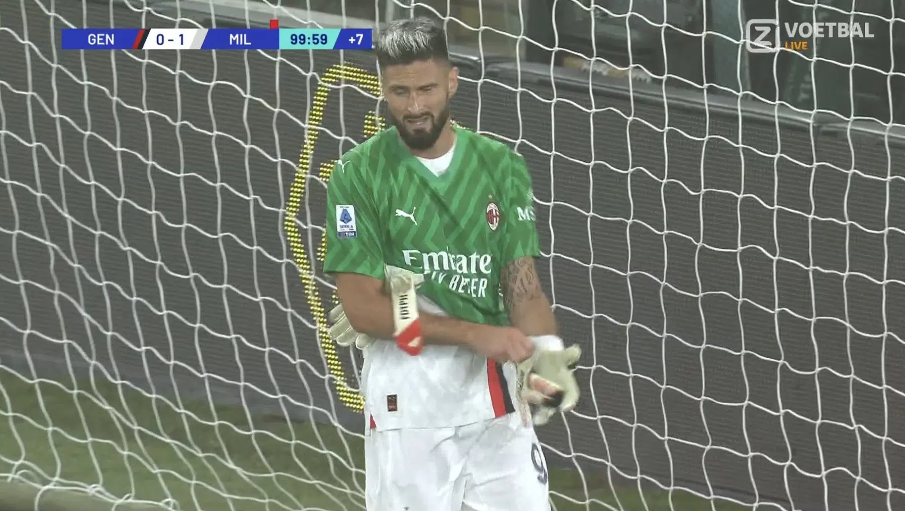 AC Milan trekt met Giroud op doel zege over de streep en grijpt koppositie 