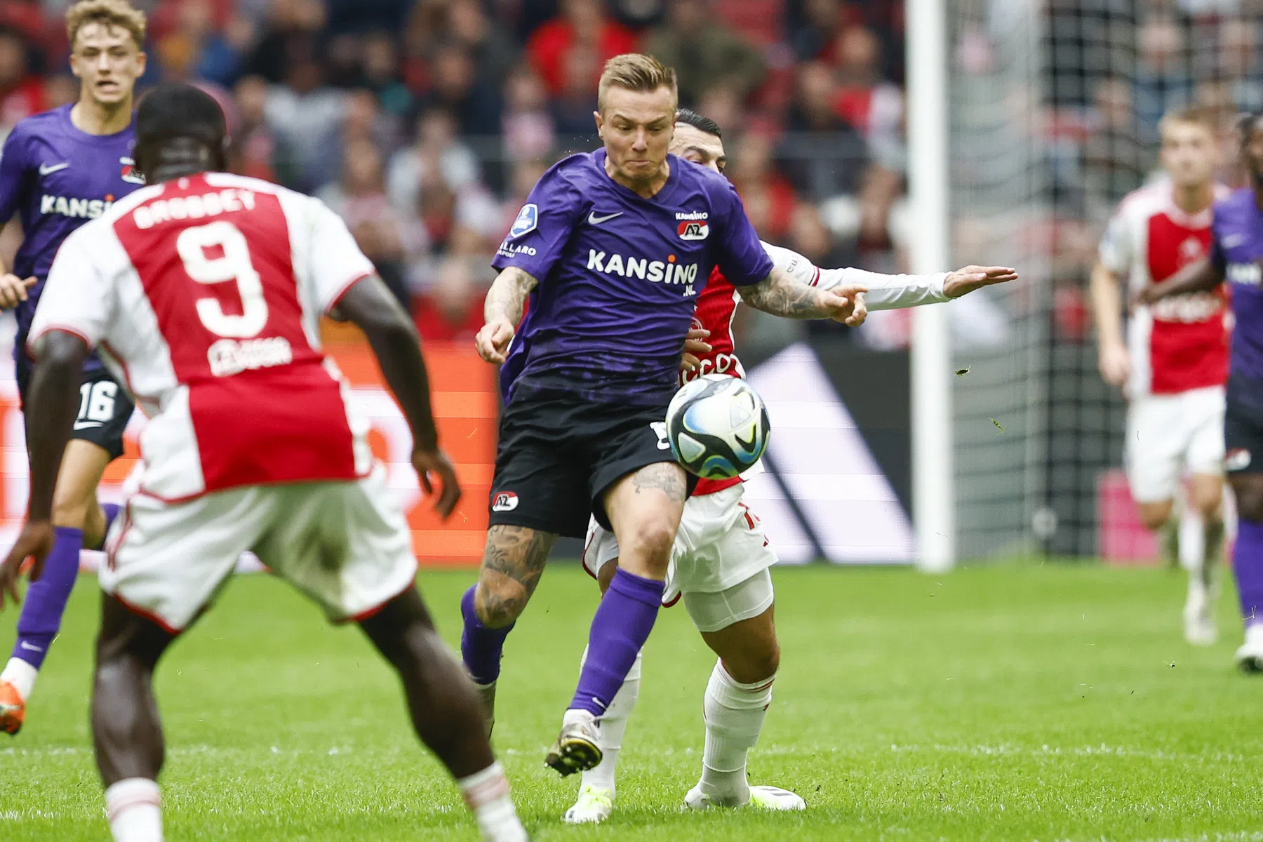 Elftal van de Week: Slechts vier clubs vertegenwoordigd in achtste speelronde