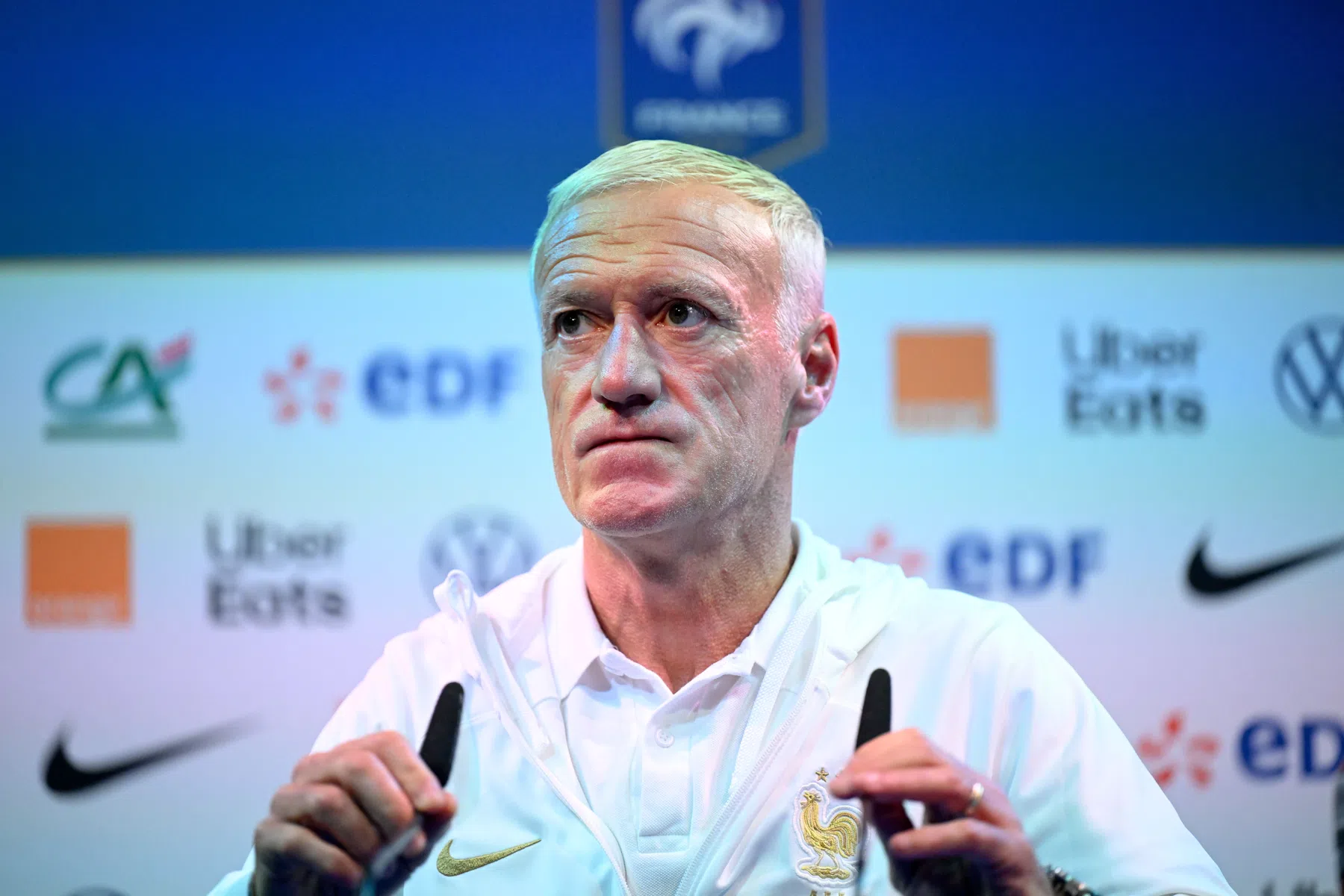 Deschamps baalt van personele problemen Frankrijk tegen Nederland