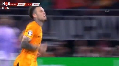 Debutant Hartman slaat toe en geeft Oranje weer hoop tegen Frankrijk
