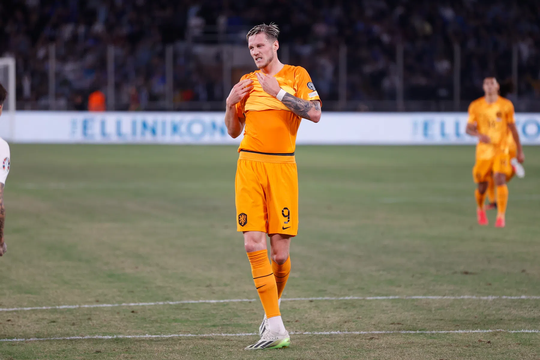 Weghorst verzuimt Oranje vanaf de strafschopstip op voorsprong te zetten