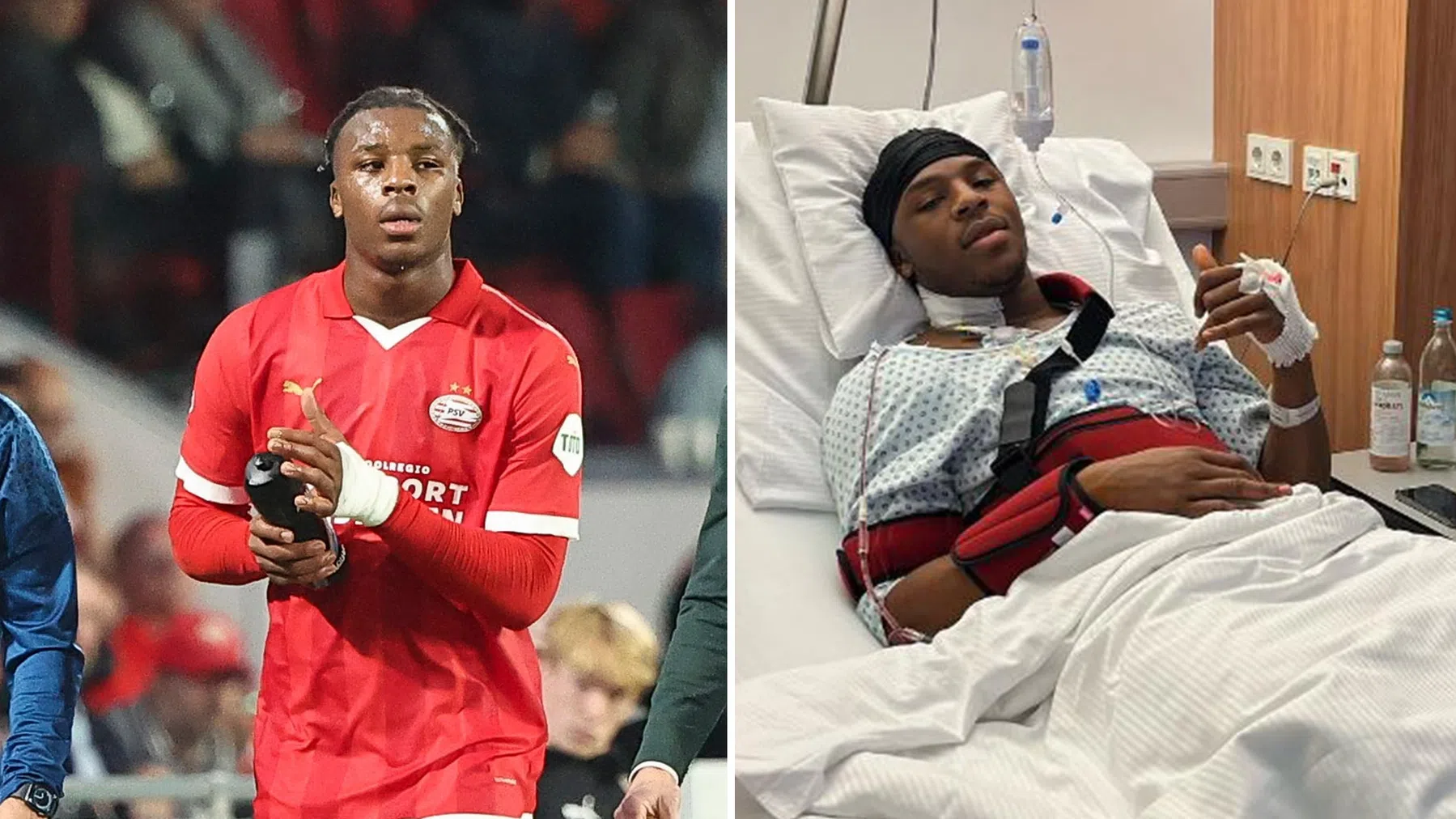 PSV'er Bella-Kotchap met succes geopereerd aan schouder