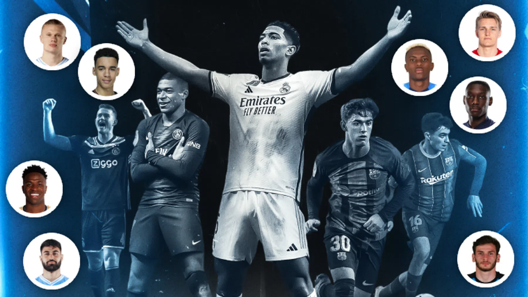 De nieuwe generatie: welk talent wint de volgende Ballon d'Or?