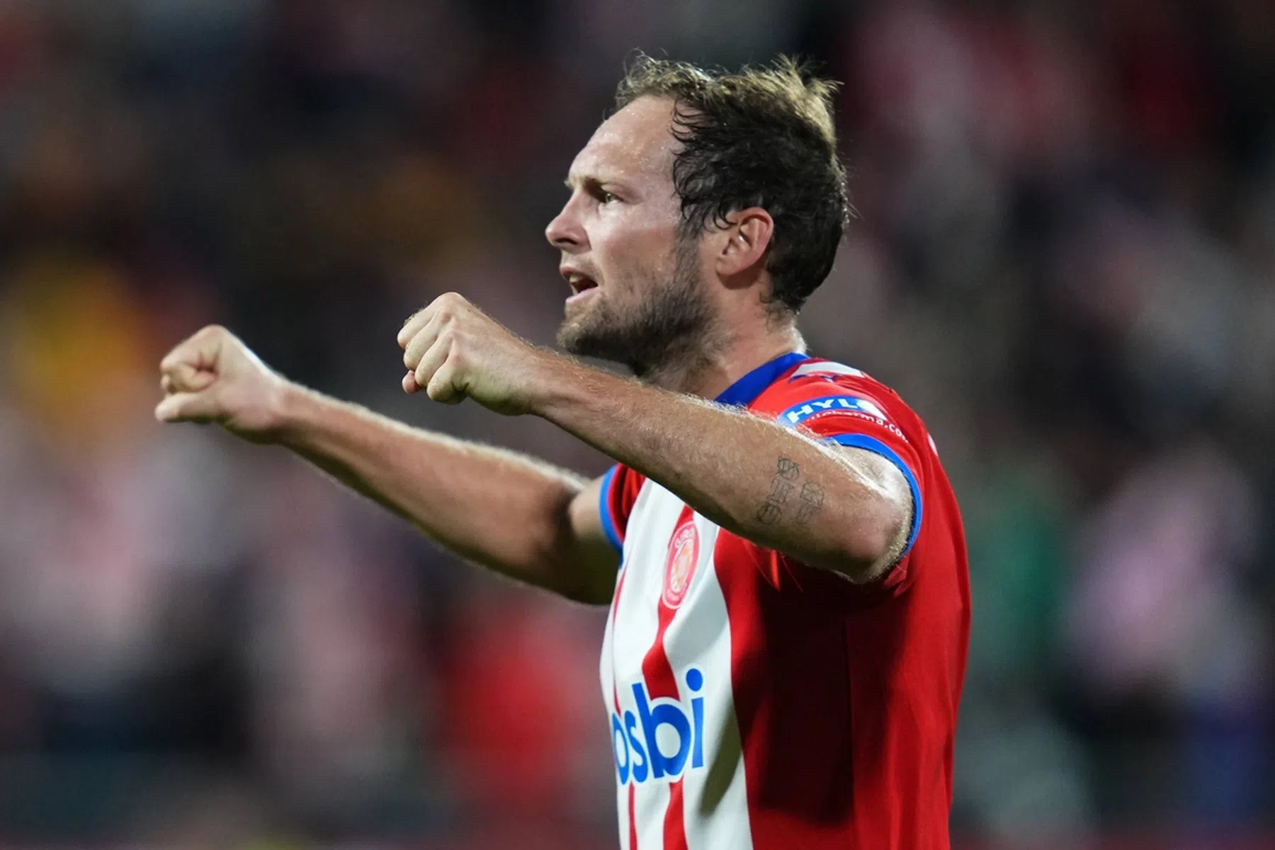 Girona dankt Oekraïners voor ontsnapping bij Osasuna