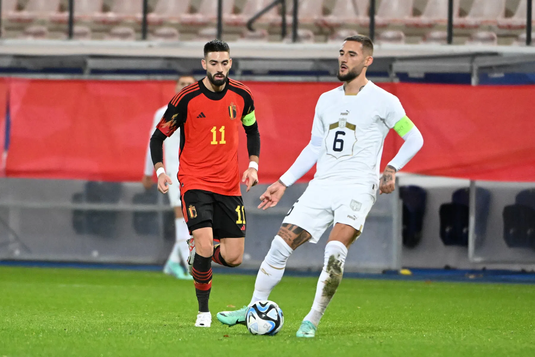 België krijgt Servië na razendsnelle goal op de knieën