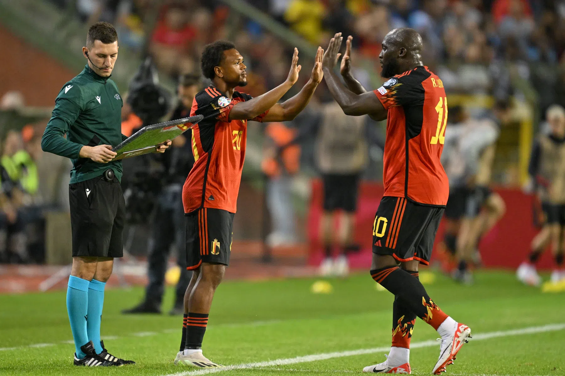Is Openda de ideale aanvalspartner voor Lukaku bij België?