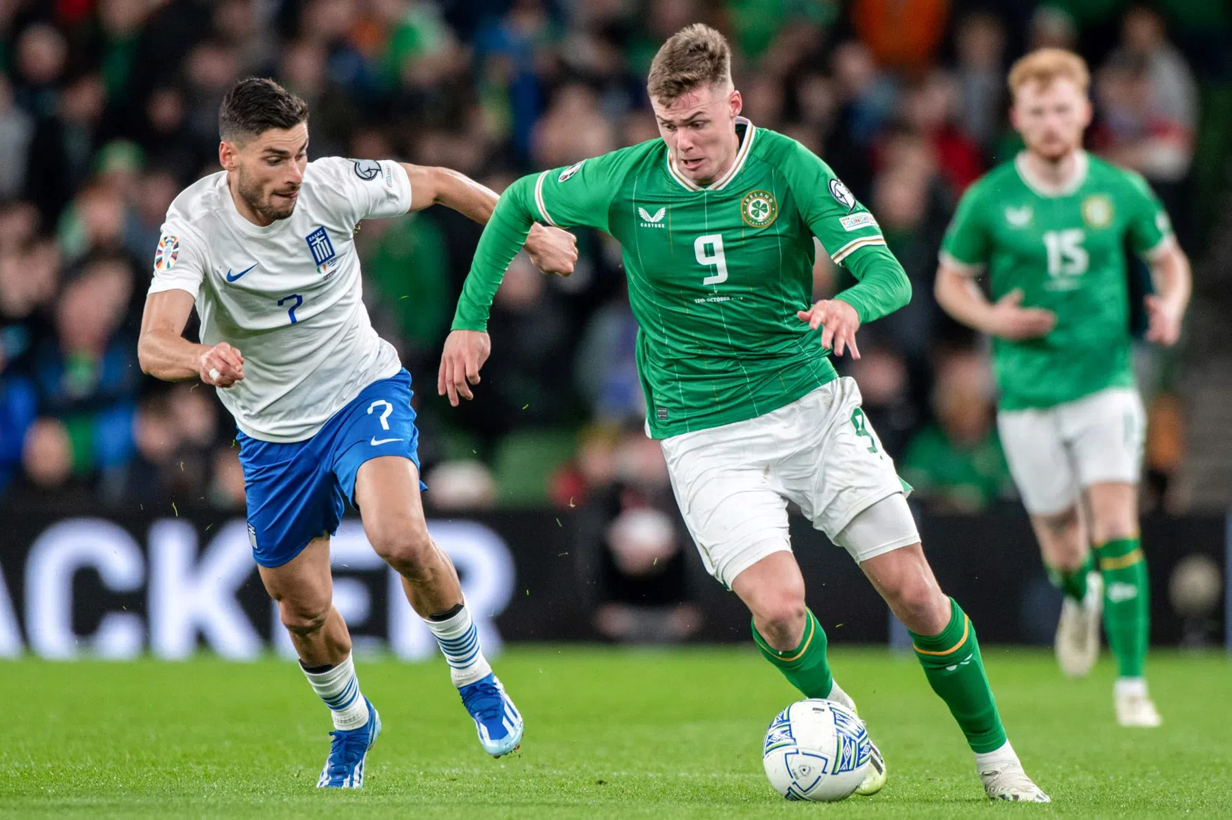 Evan Ferguson, de hoop van het Ierse voetbal 