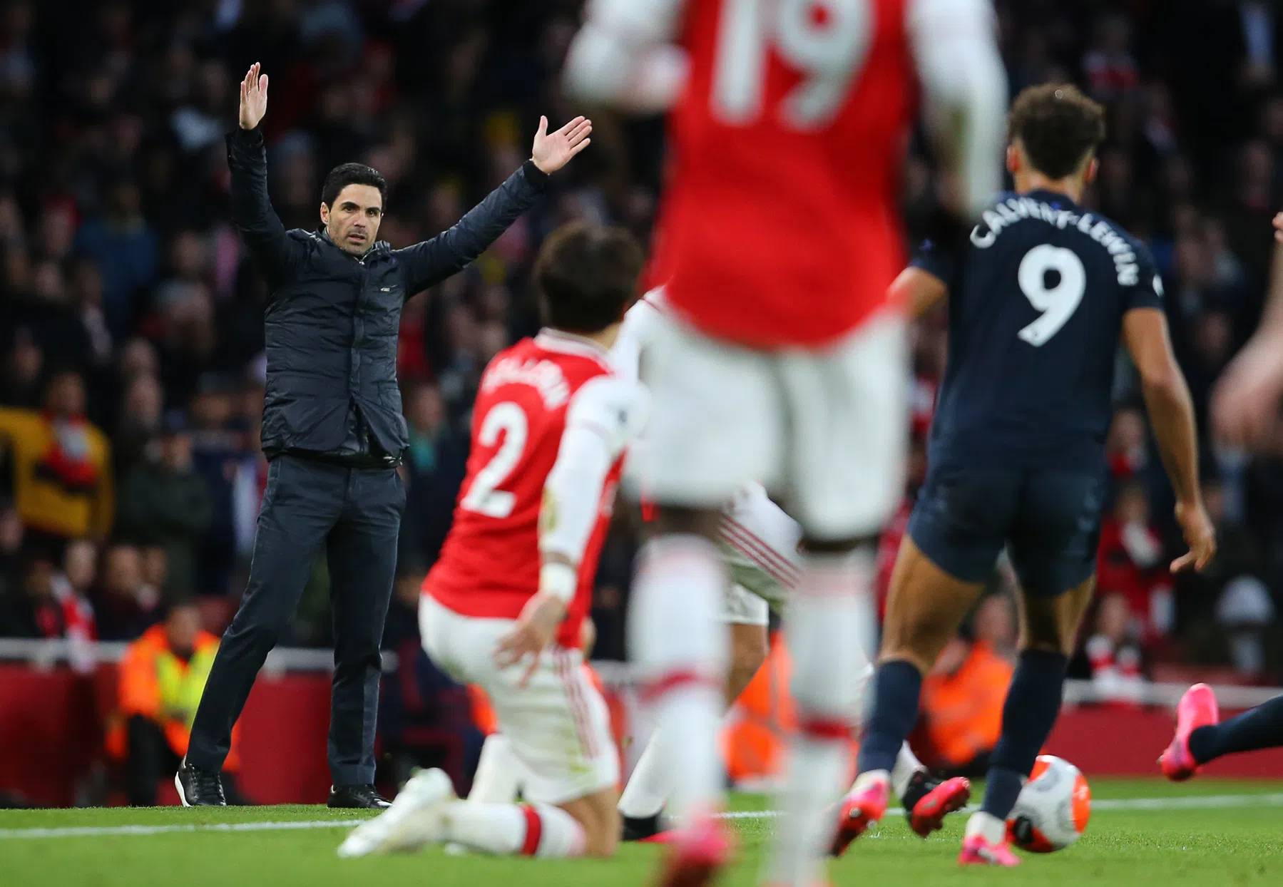 Arteta geeft Everton goede kans om hoofd boven water te houden