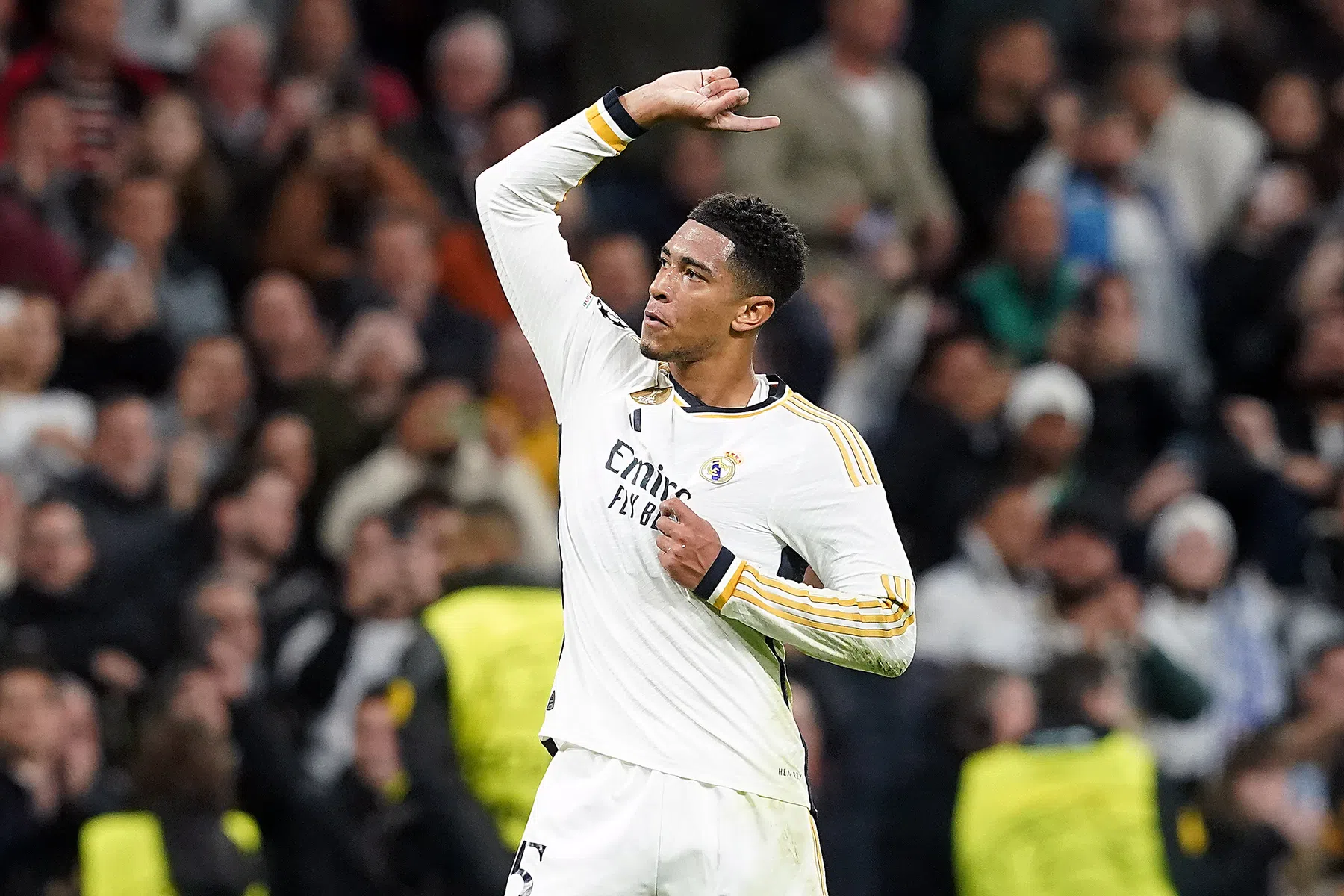 Blind staat versteld van Bellingham: 'Het was weer zó genieten'