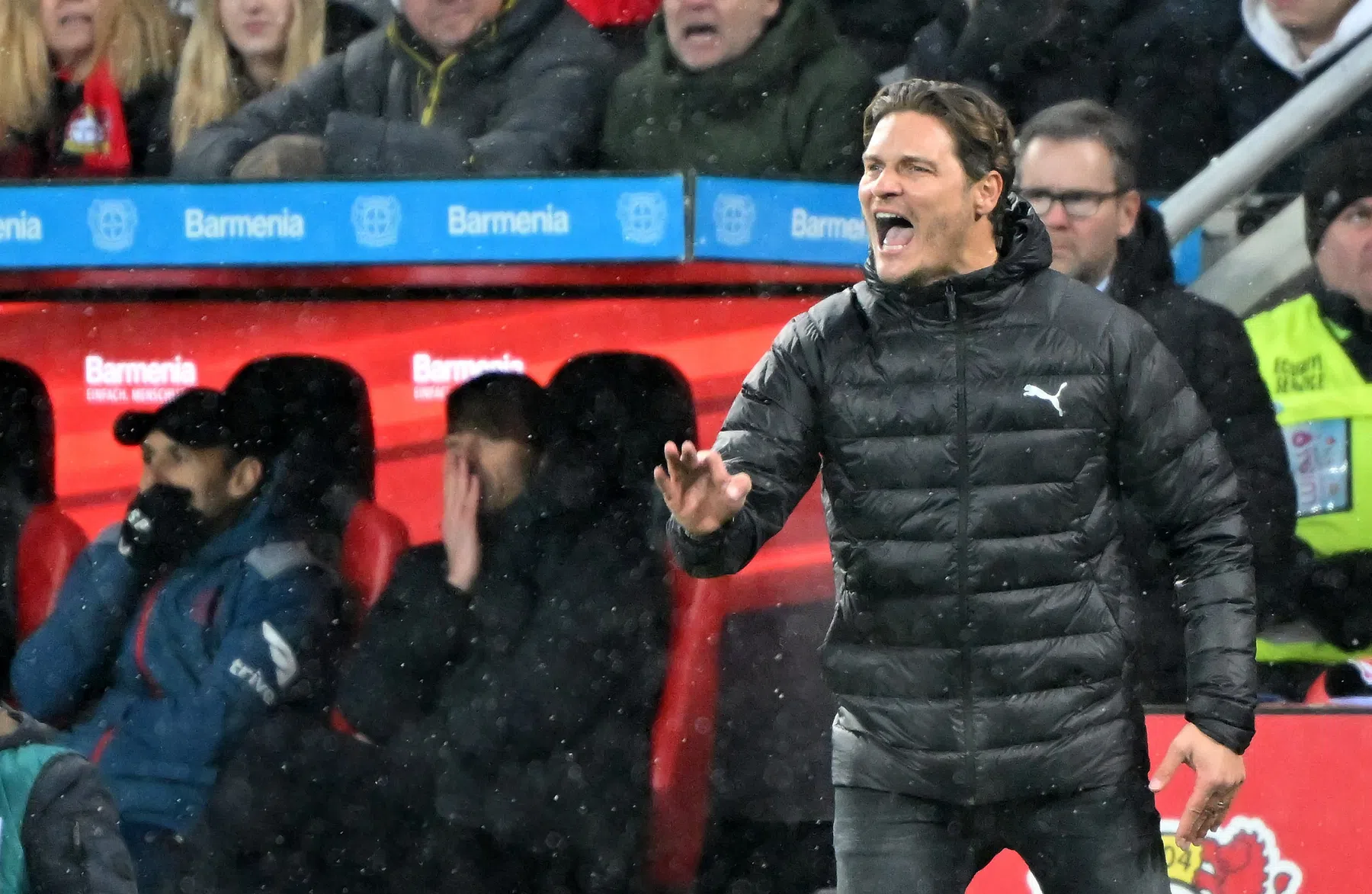 Trainer Dortmund haalt uit naar arbitrage: 'Dat is mijn duidelijke mening'