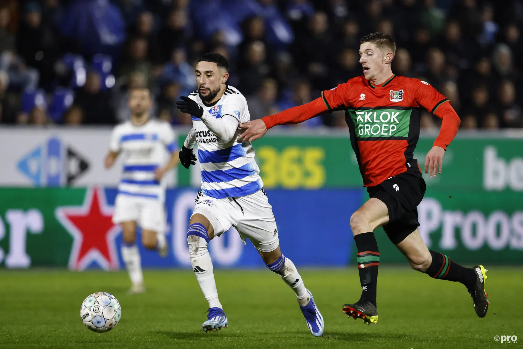 NEC boekt tweede uitzege in vier dagen en klimt naar linkerrijtje