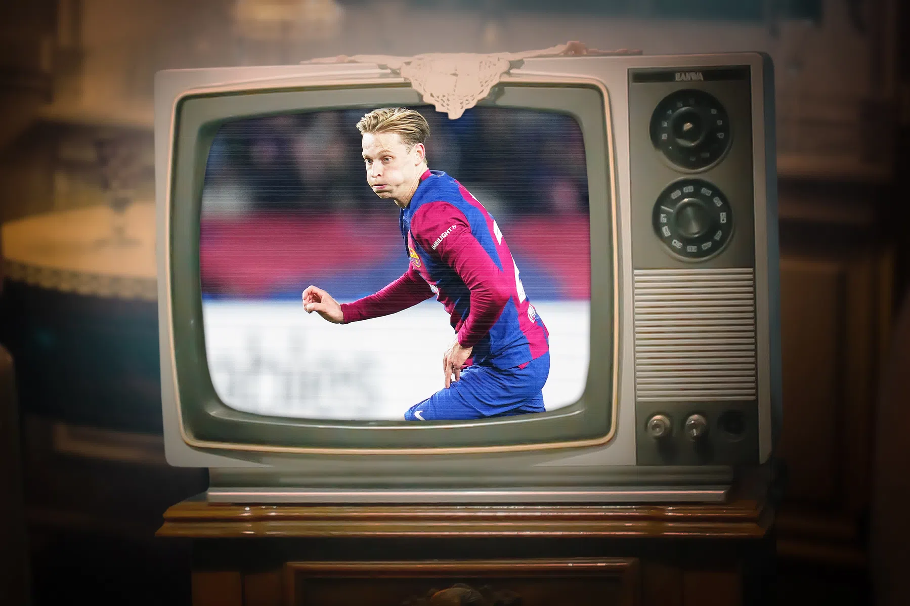 Voetbal op tv: op deze zender zie je Frenkie de Jong tegen Daley Blind aantreden