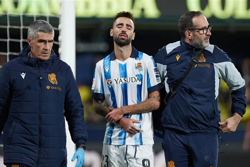 Real Sociedad bevestigt: onbezonnen actie levert gebroken arm op