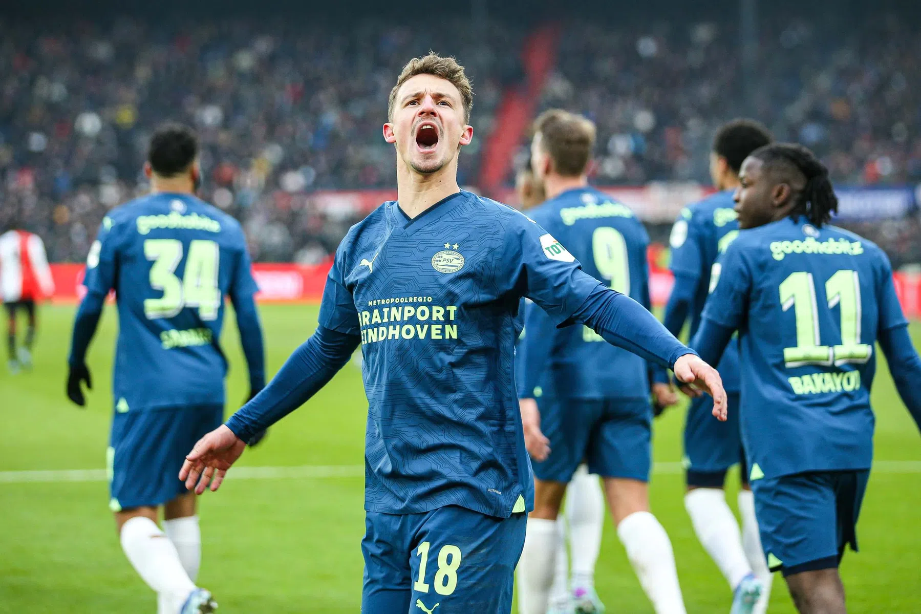 Baas in de PSV-defensie: Boscagli ontwikkelt zich tot een echte leider 