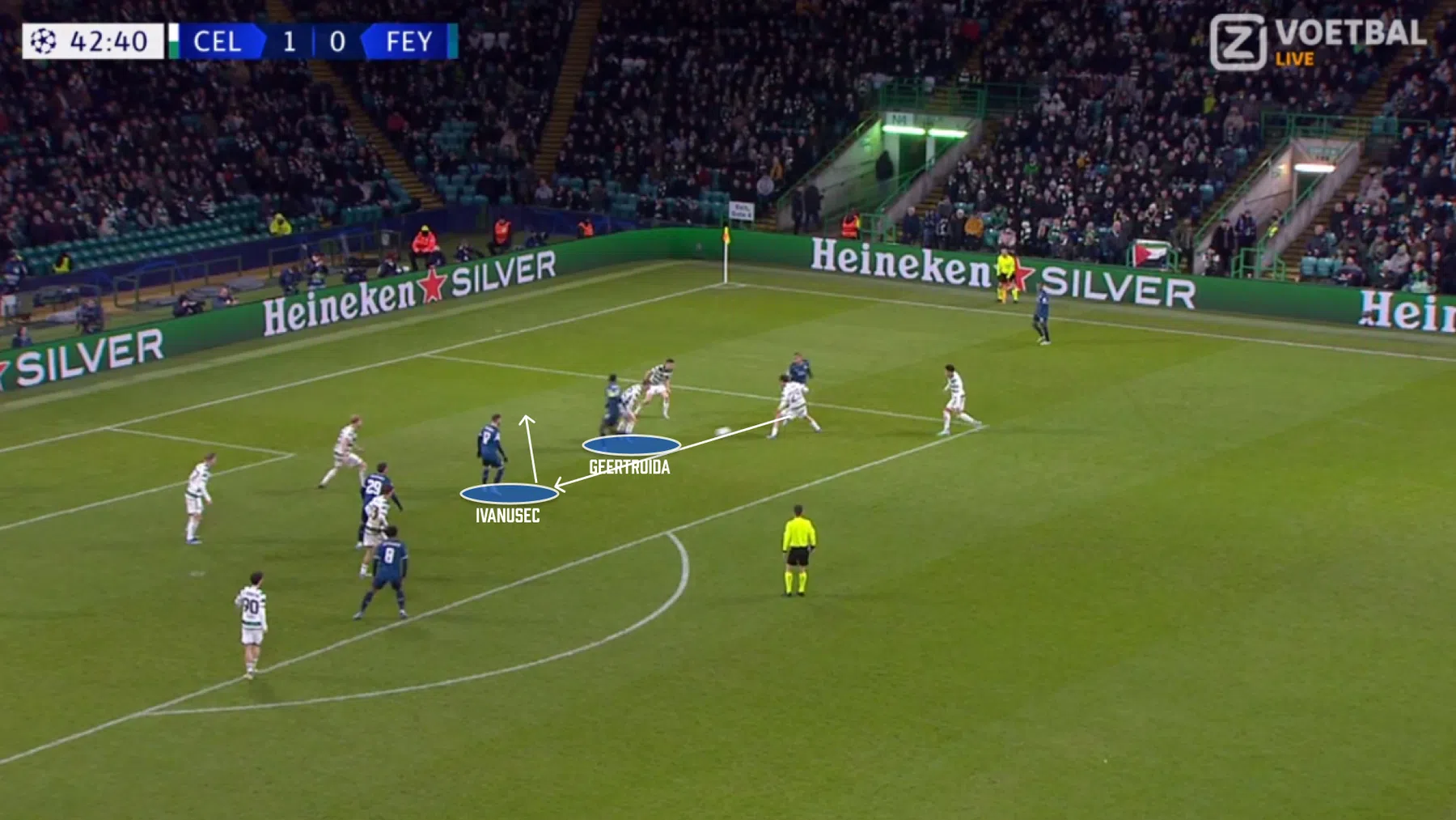 Drie positieve punten voor Feyenoord op Celtic Park