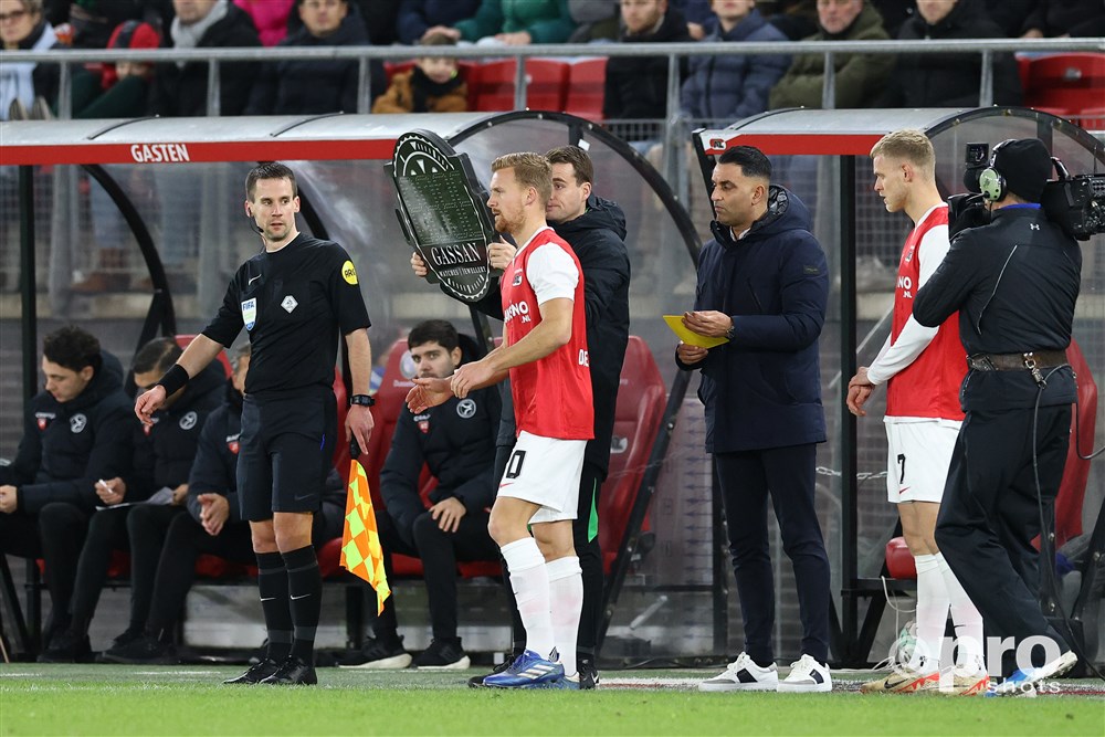 Opstelling AZ: De Wit heeft basisplaats terug, jonge keeper vervangt Ryan
