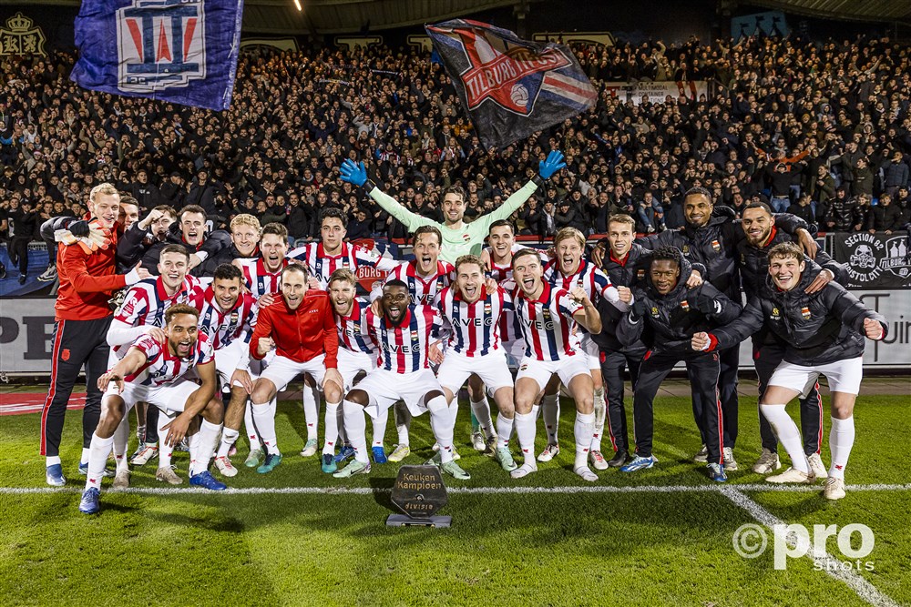 Periodekampioen Willem II acht punten los: 'We hebben nog niks'