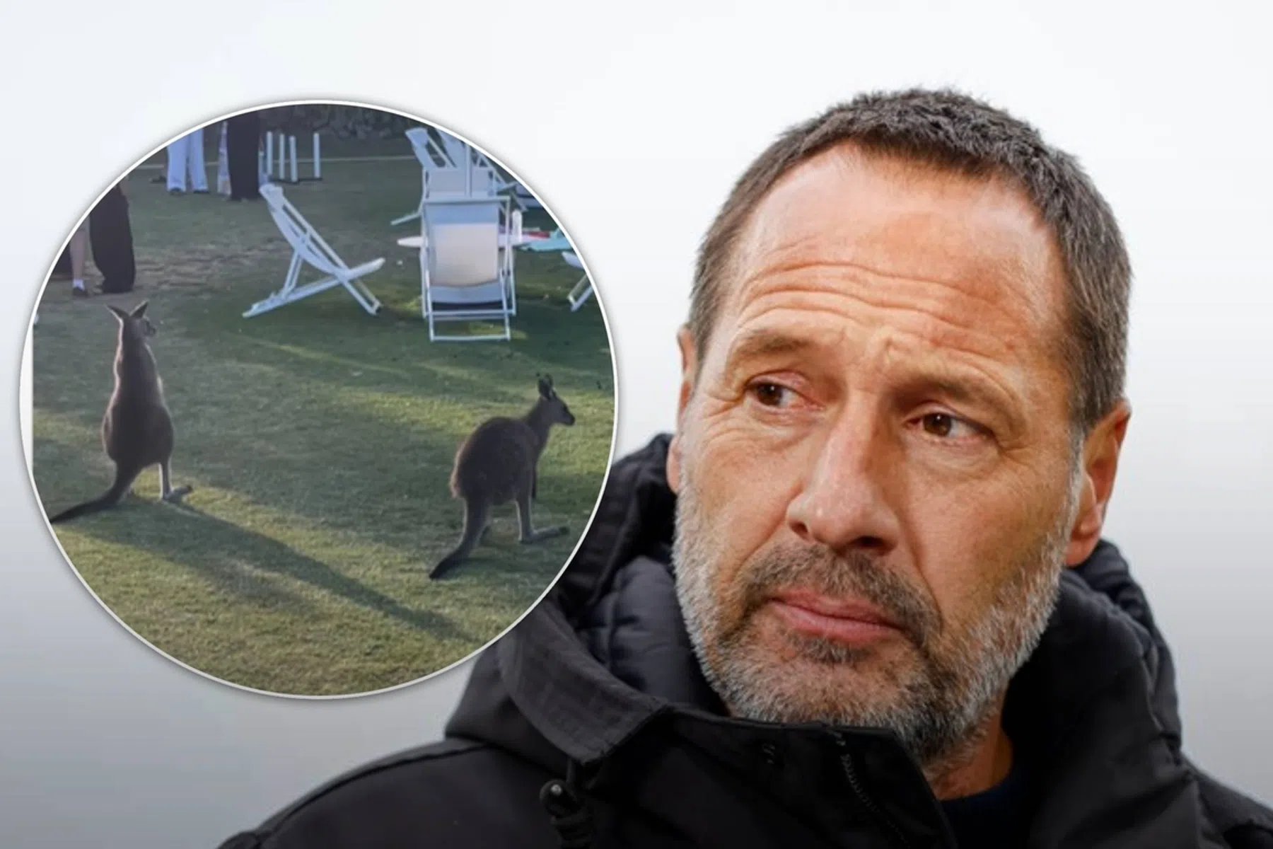 Van 't Schip vermaakt zich uitstekend tussen de kangoeroes in Australië