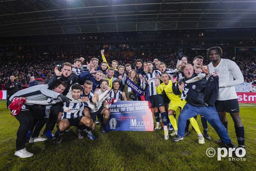 Hercules in een bijzonder rijtje: de grootste bekerstunts in Nederland