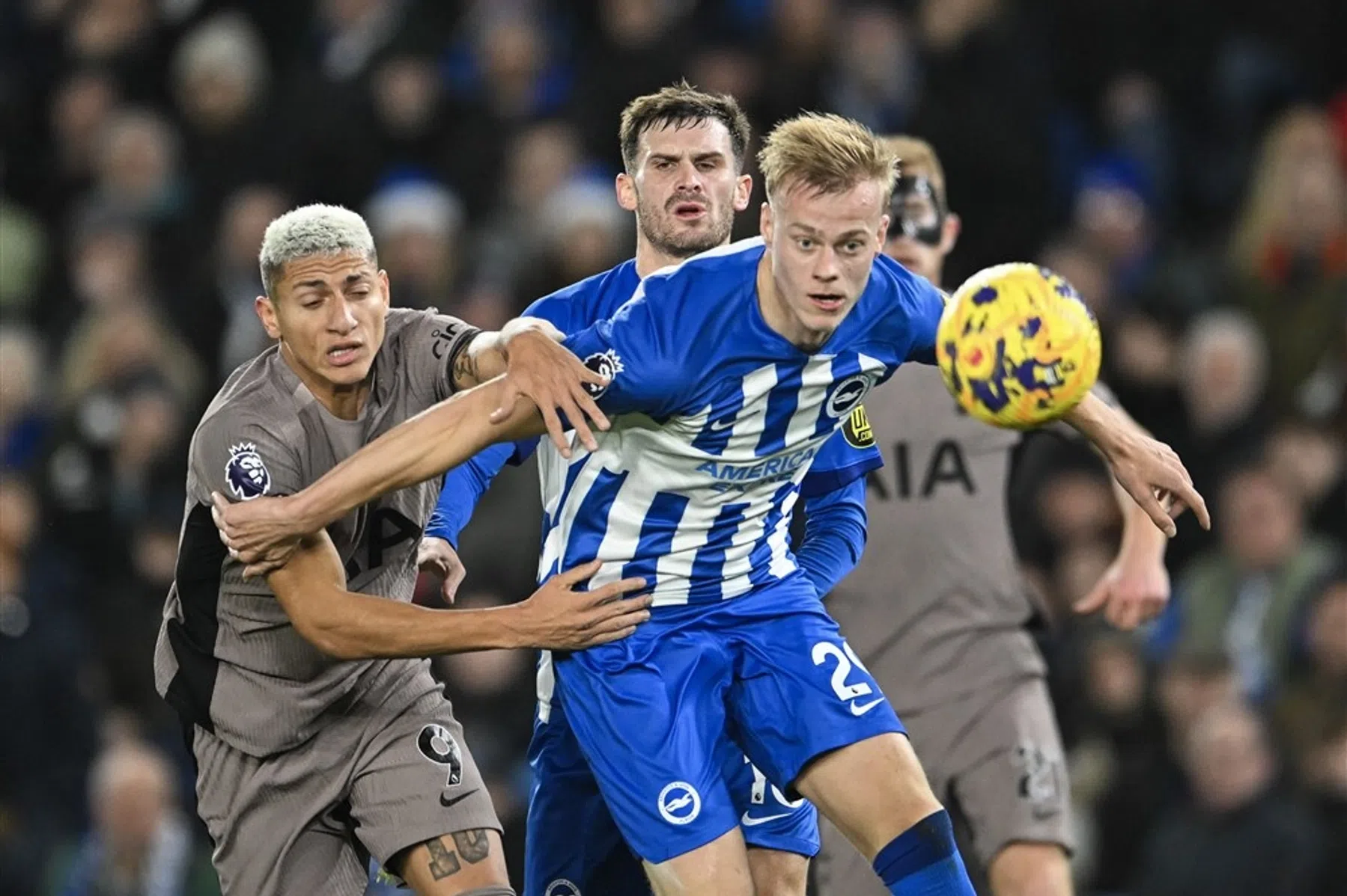 Brighton voelde zich als een leeuw tegen Tottenham