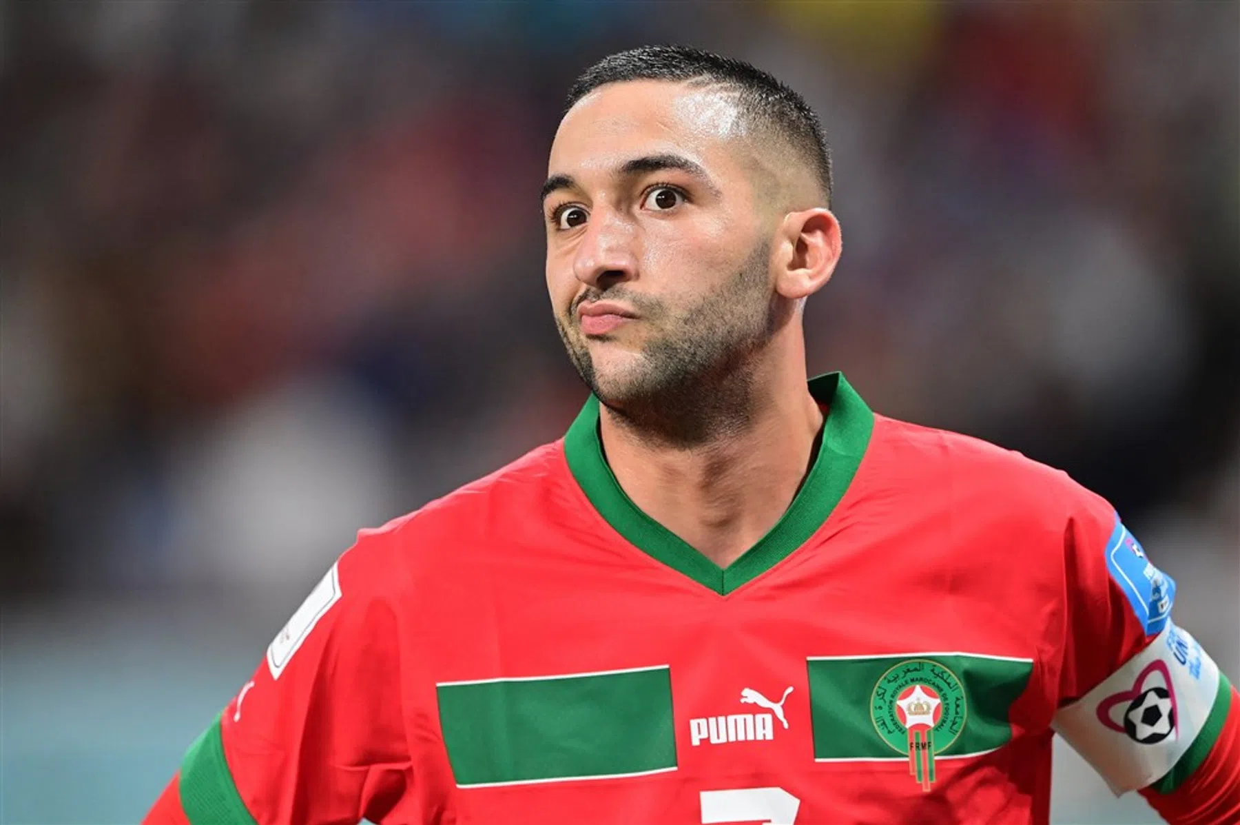 Marokko en Ziyech beleven frustrerende middag op Afrika Cup