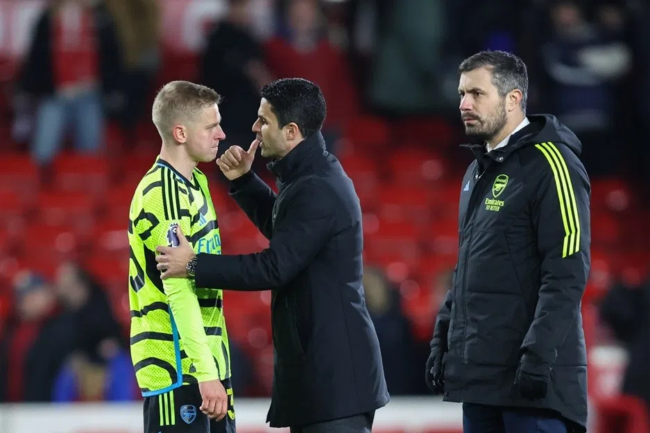Arteta reageert op openlijke onenigheid tussen twee van zijn spelers