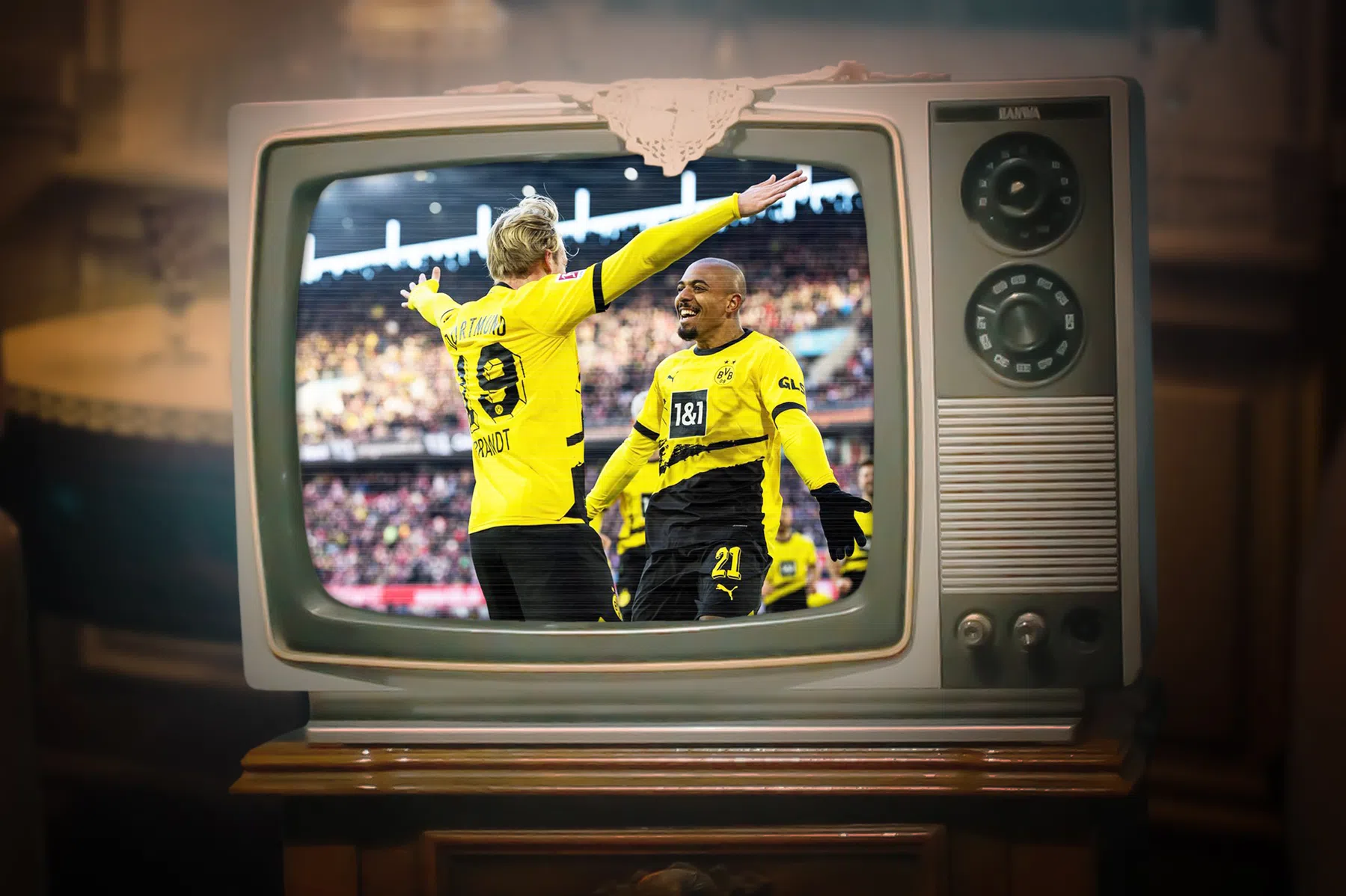 Voetbal op tv: op deze zender bekijk je vrijdag KKD, Dortmund en PSG