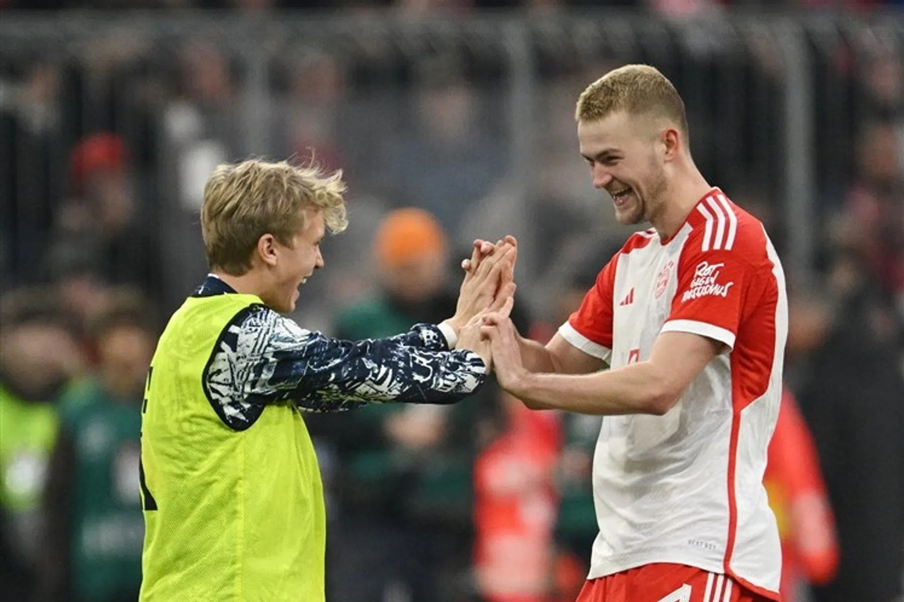 De Ligt verklaart bijzondere viering doelpunt met bankzitter