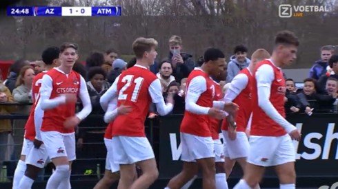 AZ flikt het wéér in Youth League en stunt tegen Atlético Madrid