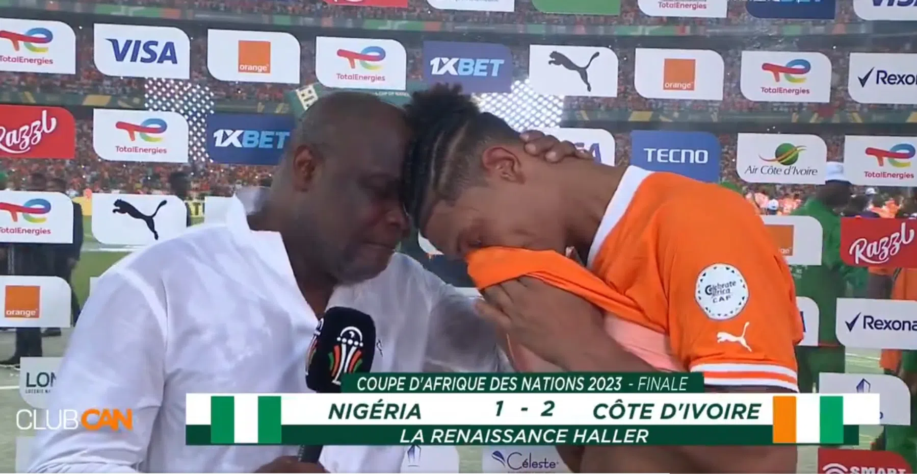 Haller in tranen na heldenrol bij Ivoorkust: 'Droom is realiteit geworden'