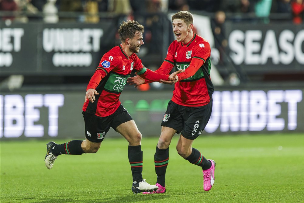 NEC dankzij prachtgoals van Verdonk en jarige Proper langs Sparta