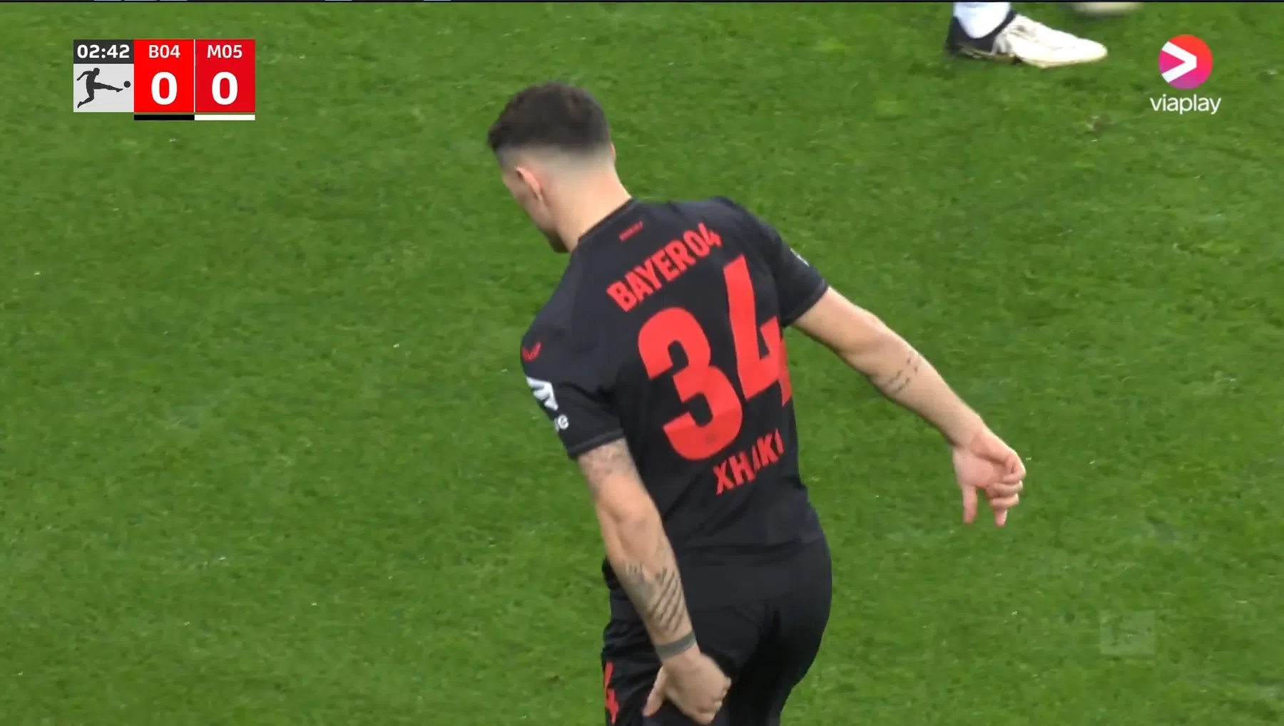 Briljant: Xhaka laat trainer Xabi Alonso schrikken na doelpunt