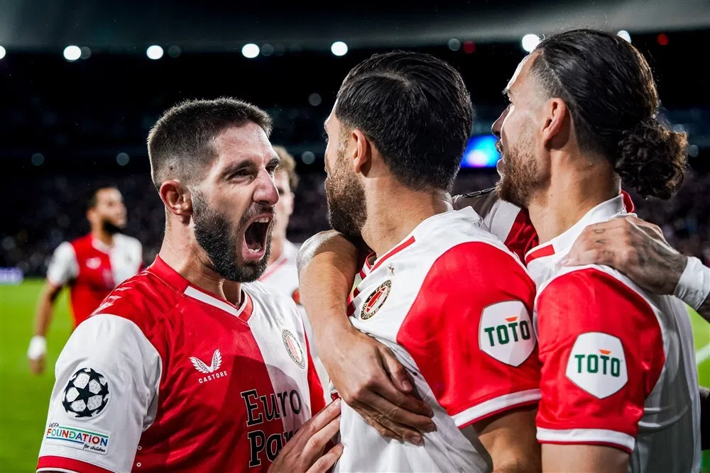 Twee wijzigingen bij Feyenoord na uitputtingsslag in Rome