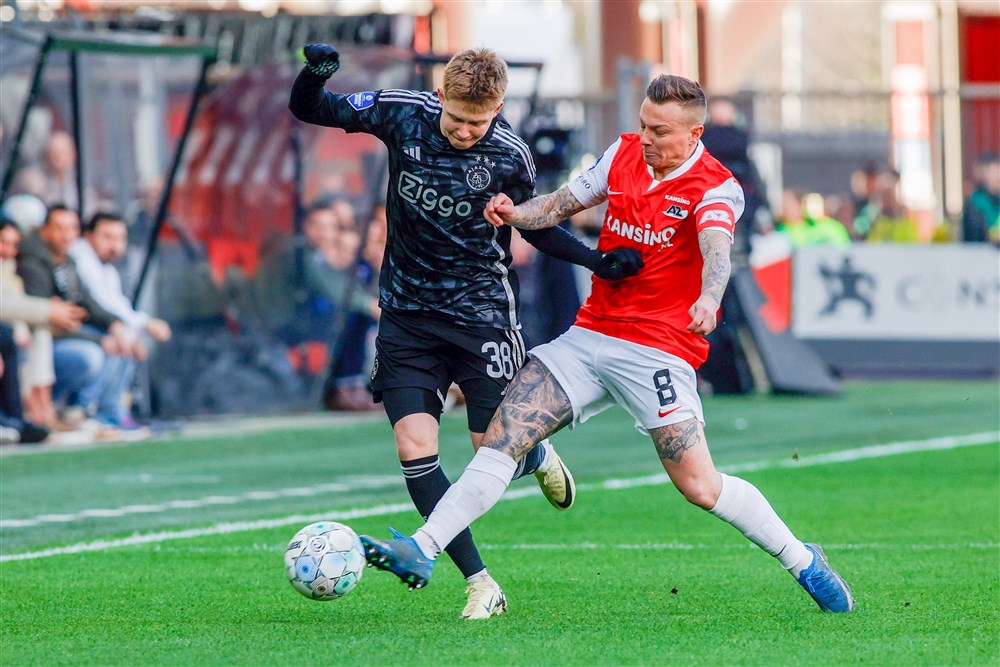 Clasie: 'Wisten gisteren al dat Ajax in een andere formatie ging spelen'