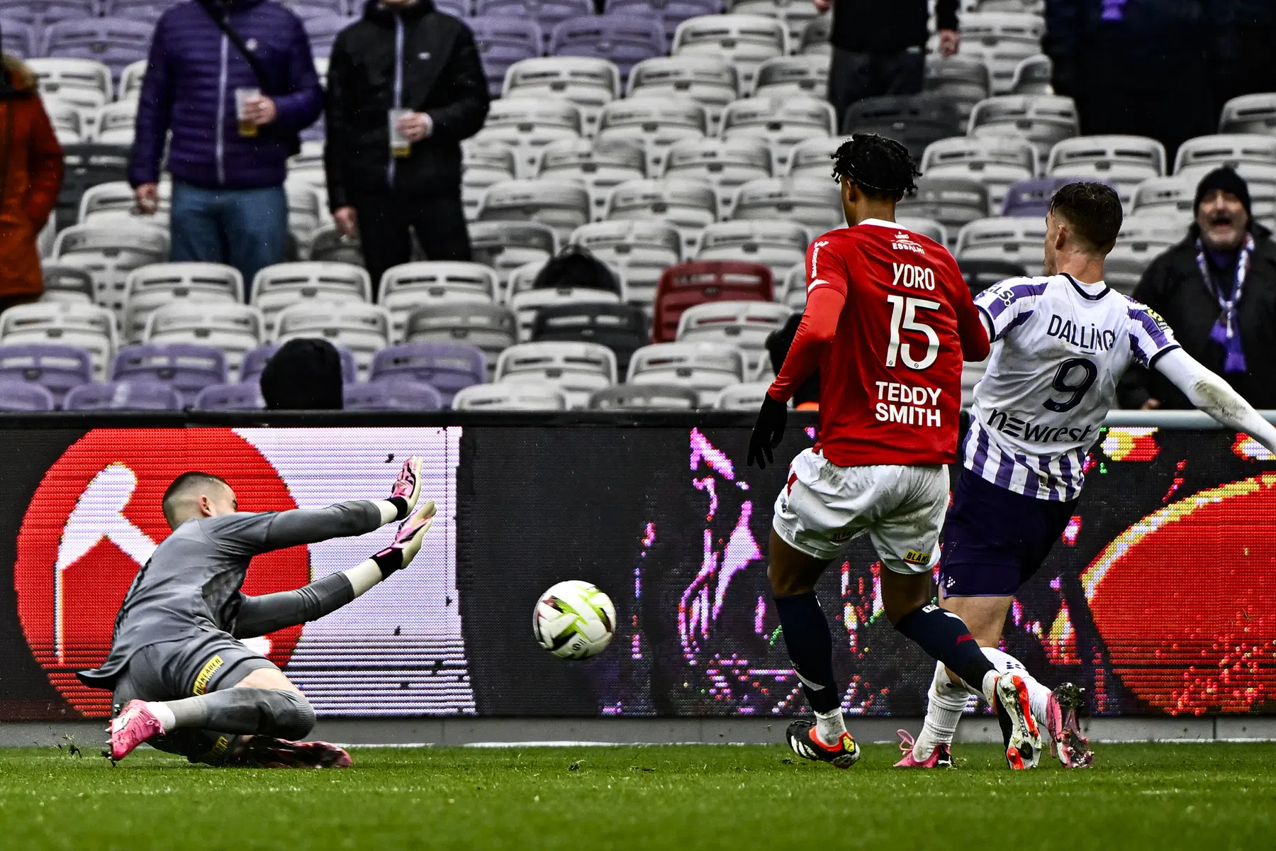 Dallinga scoort weer en zet sterke reeks voort bij winnend Toulouse